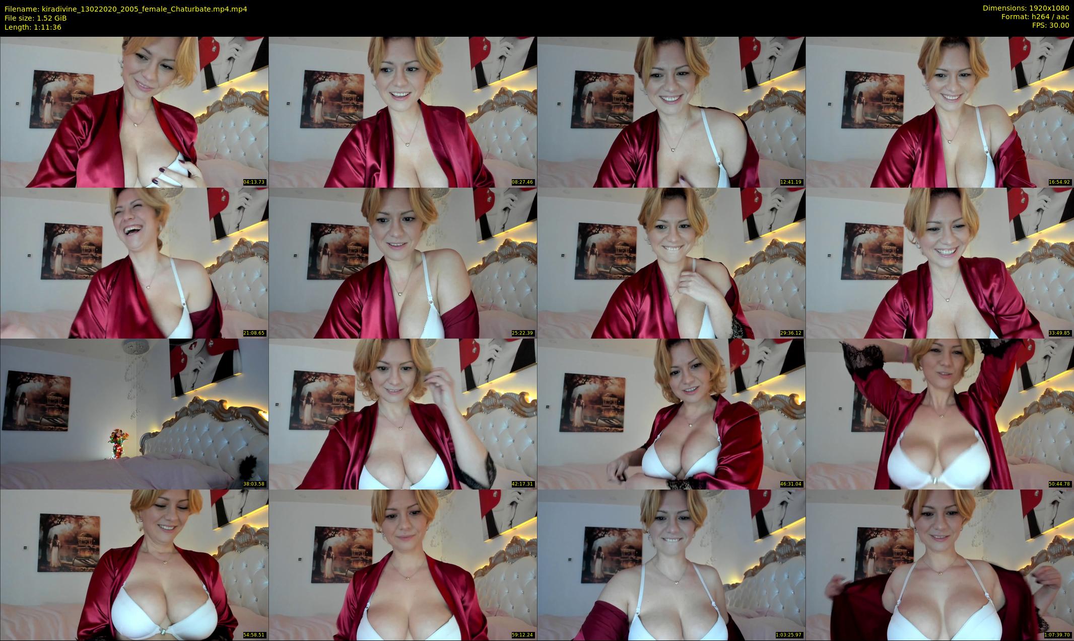 kiradivine — 72 minute Chaturbate female cam show recording, 1080p, Feb 13, 2020