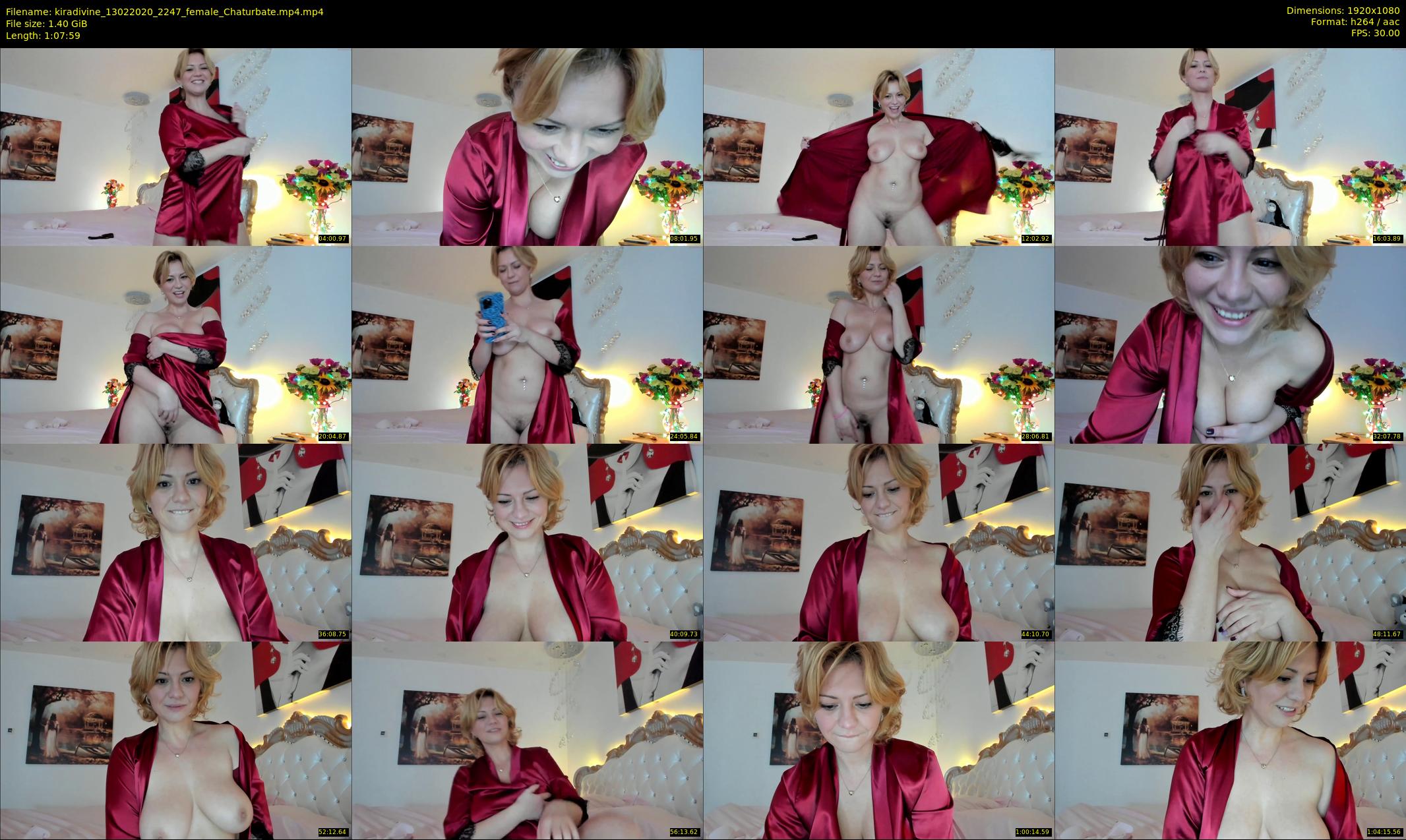 kiradivine — 68 minute Chaturbate female cam show recording, 1080p, Feb 13, 2020