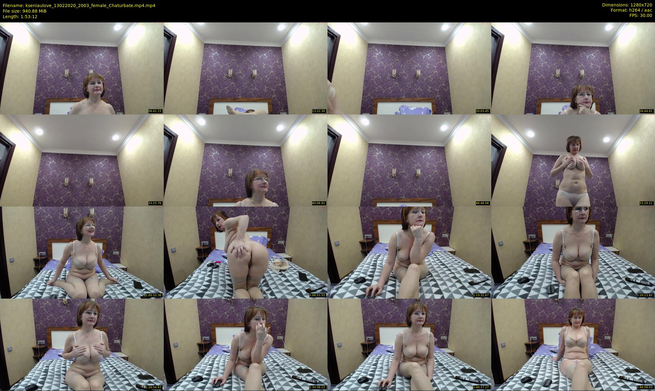 kseniaulove — 114 minute Chaturbate female cam show recording, 720p, Feb 13, 2020
