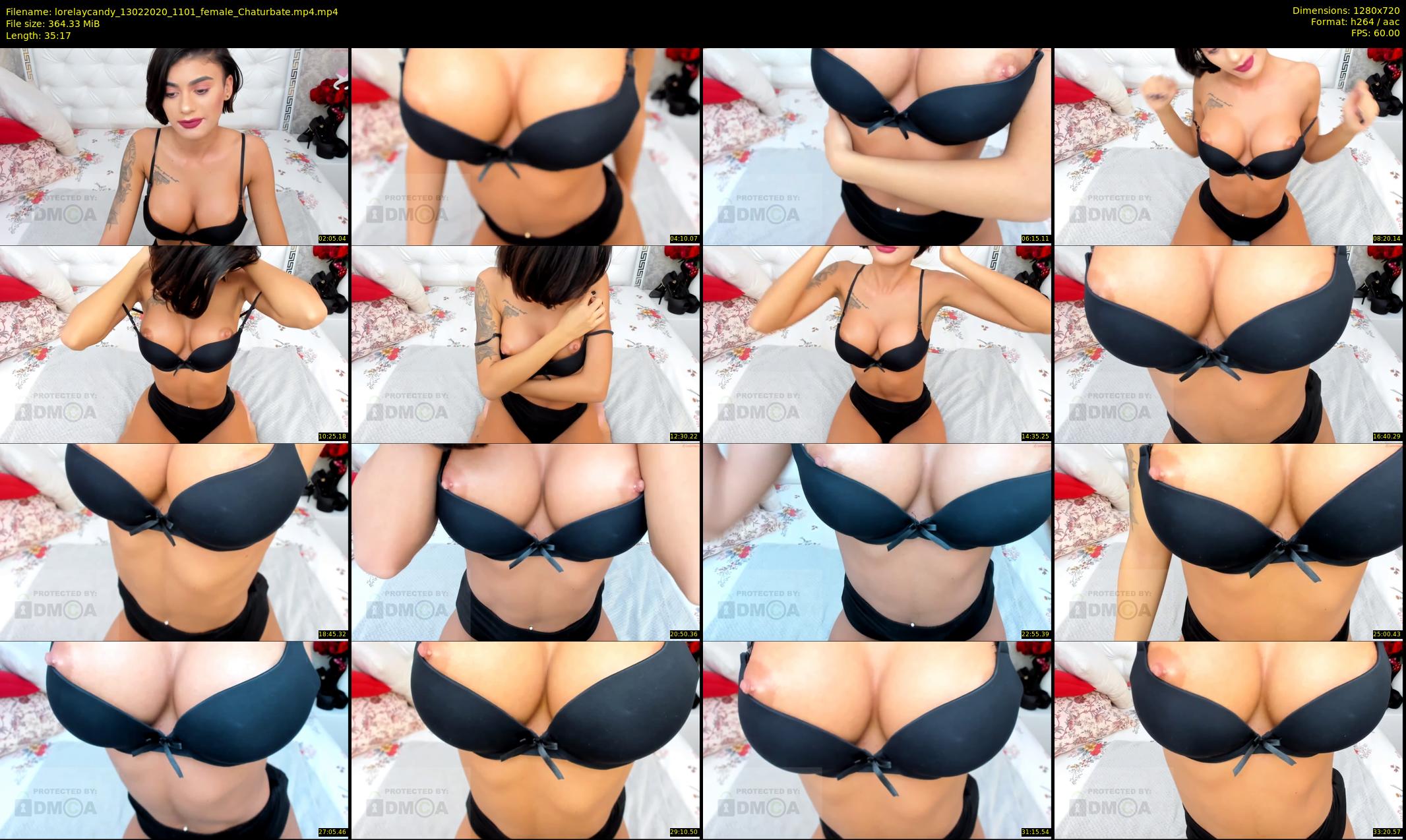 lorelaycandy — 36 minute Chaturbate female cam show recording, 720p, Feb 13, 2020