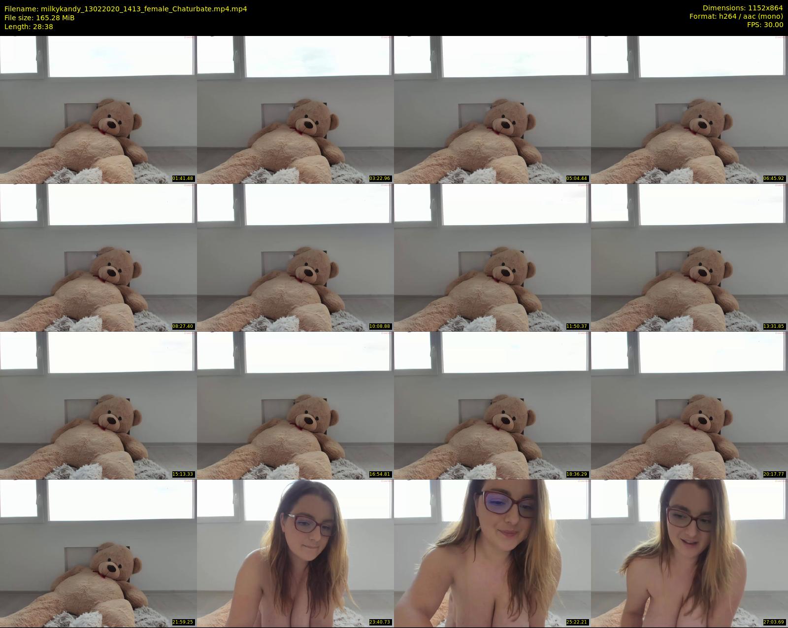 milkykandy — 29 minute Chaturbate female cam show recording, 720p, Feb 13, 2020