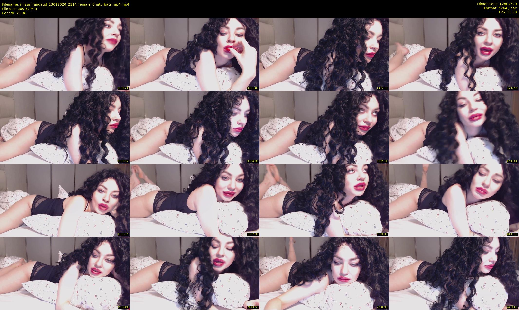 missmirandagd — 26 minute Chaturbate female cam show recording, 720p, Feb 13, 2020
