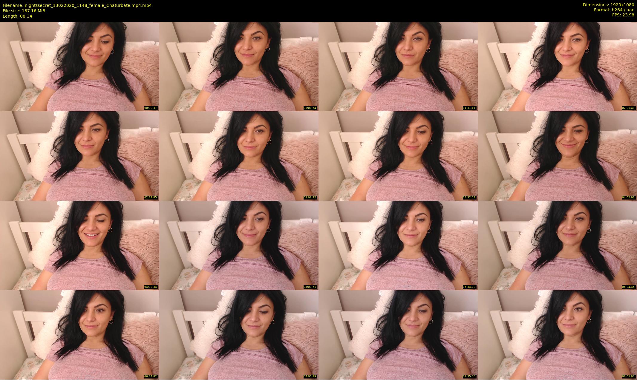 nightssecret — 9 minute Chaturbate female cam show recording, 1080p, Feb 13, 2020