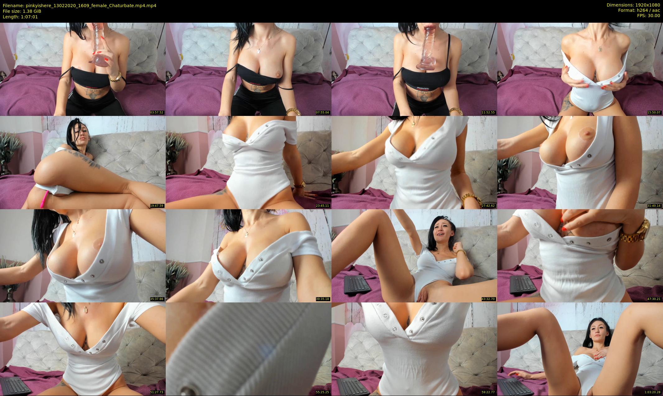 pinkyishere — 68 minute Chaturbate female cam show recording, 1080p, Feb 13, 2020