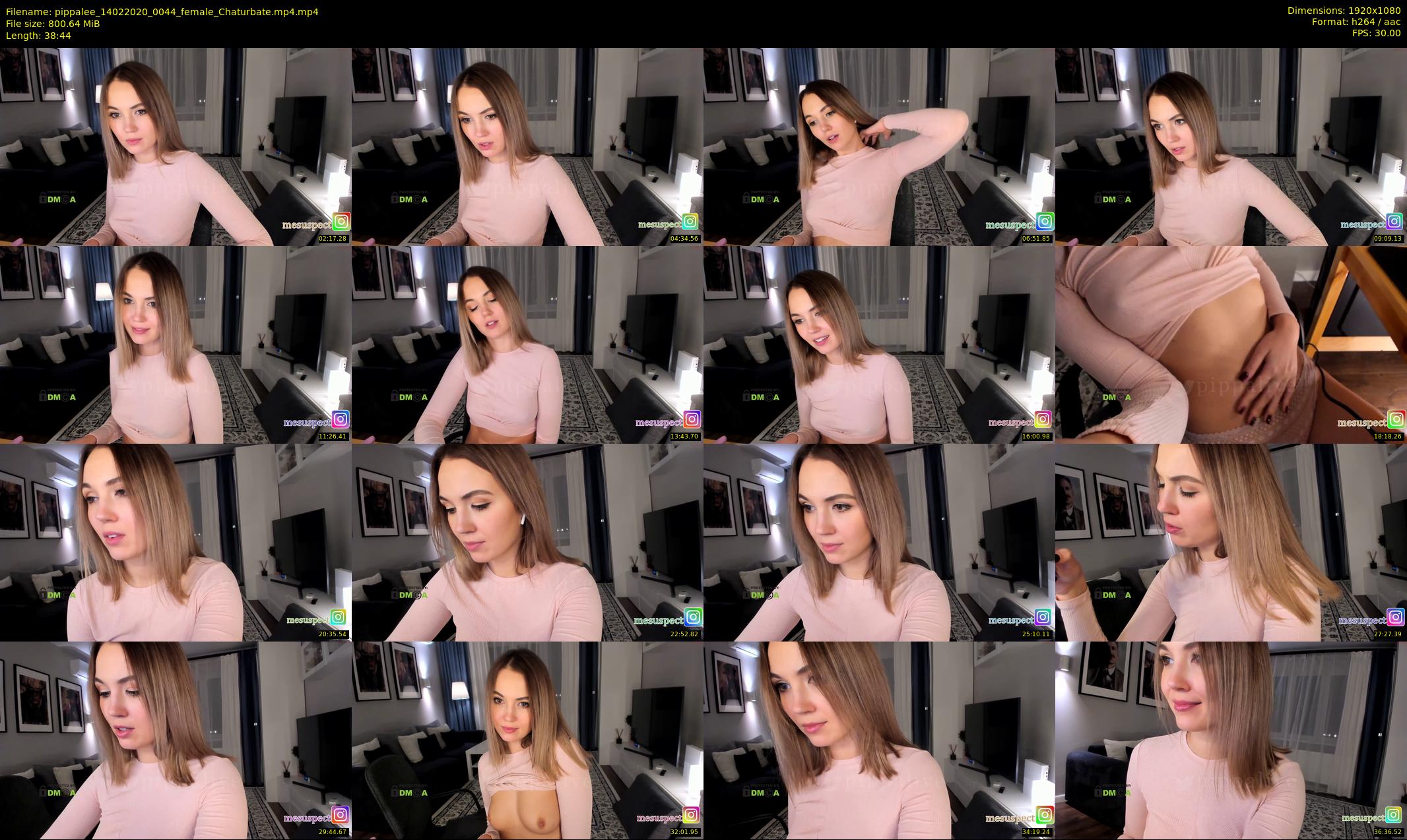pippalee — 39 minute Chaturbate female cam show recording, 1080p, Feb 14, 2020
