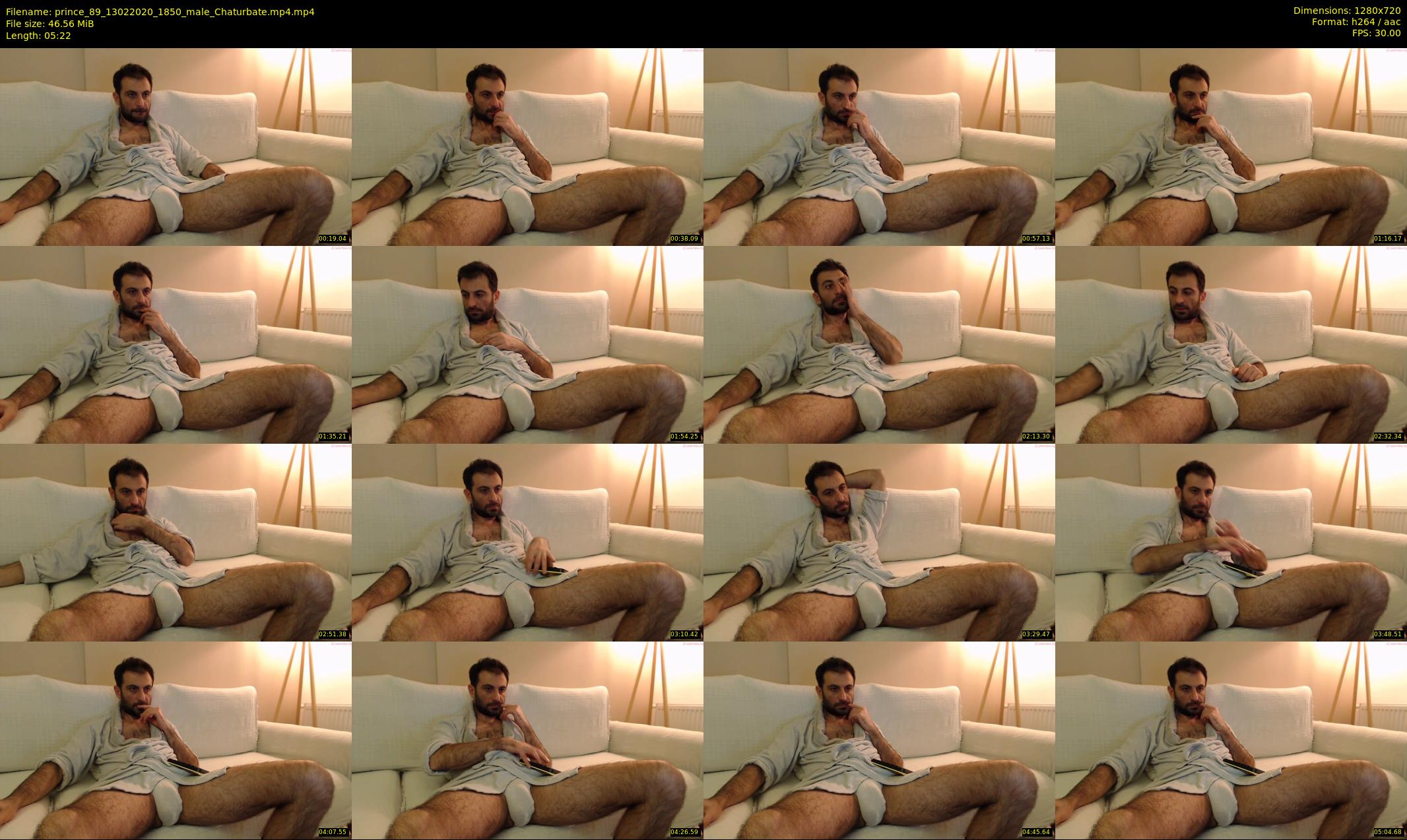 prince_89 — 6 minute Chaturbate male cam show recording, 720p, Feb 13, 2020