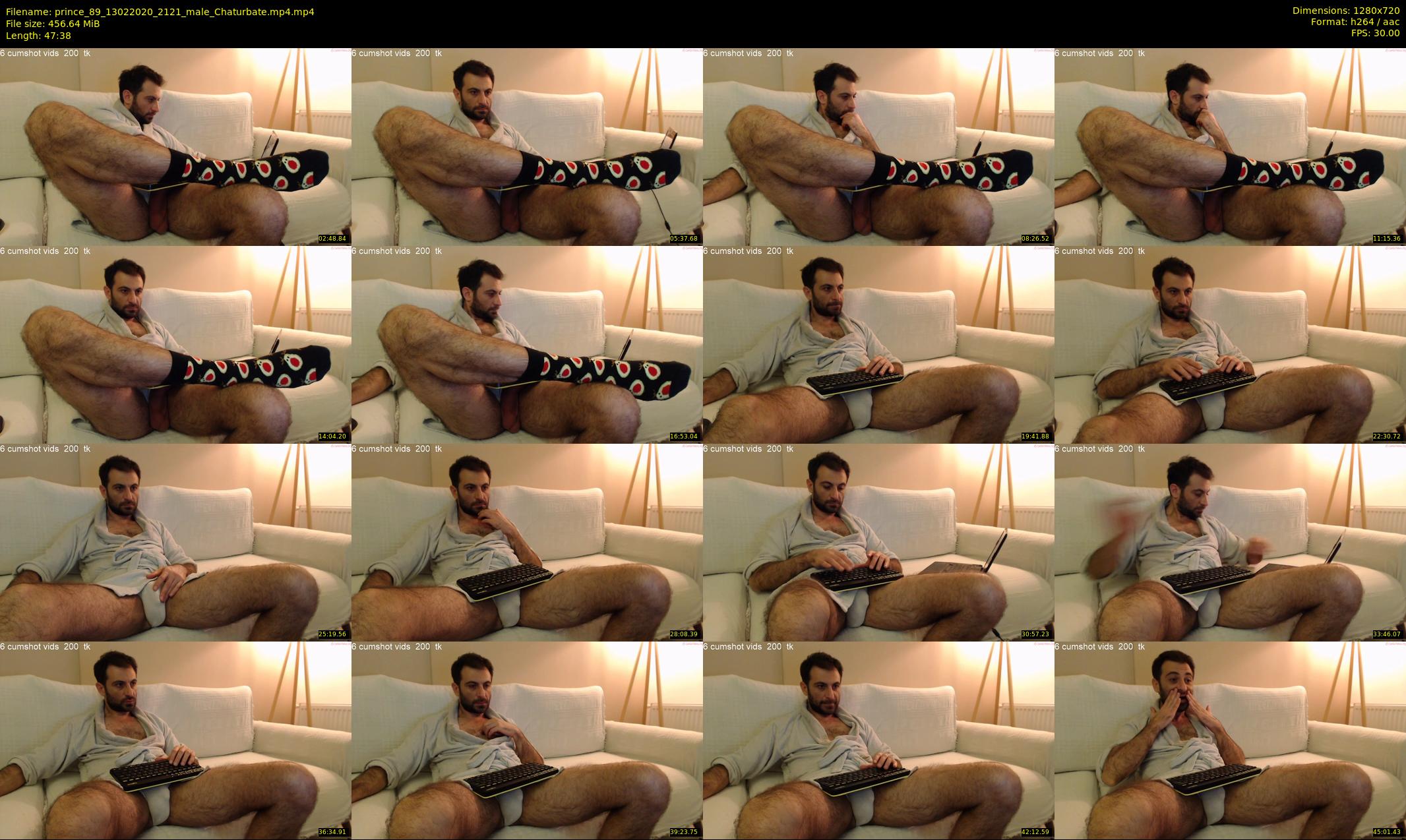 prince_89 — 48 minute Chaturbate male cam show recording, 720p, Feb 13, 2020