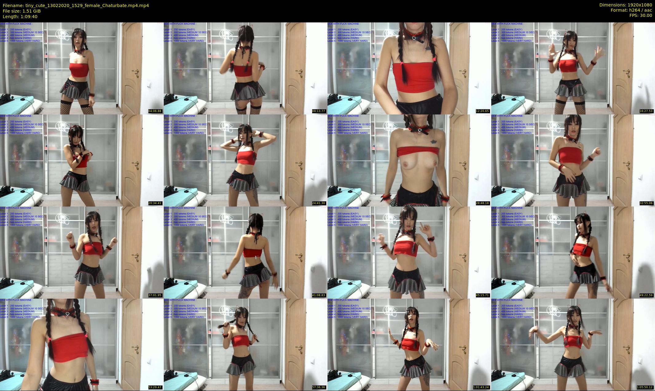tiny_cute — 70 minute Chaturbate female cam show recording, 1080p, Feb 13, 2020