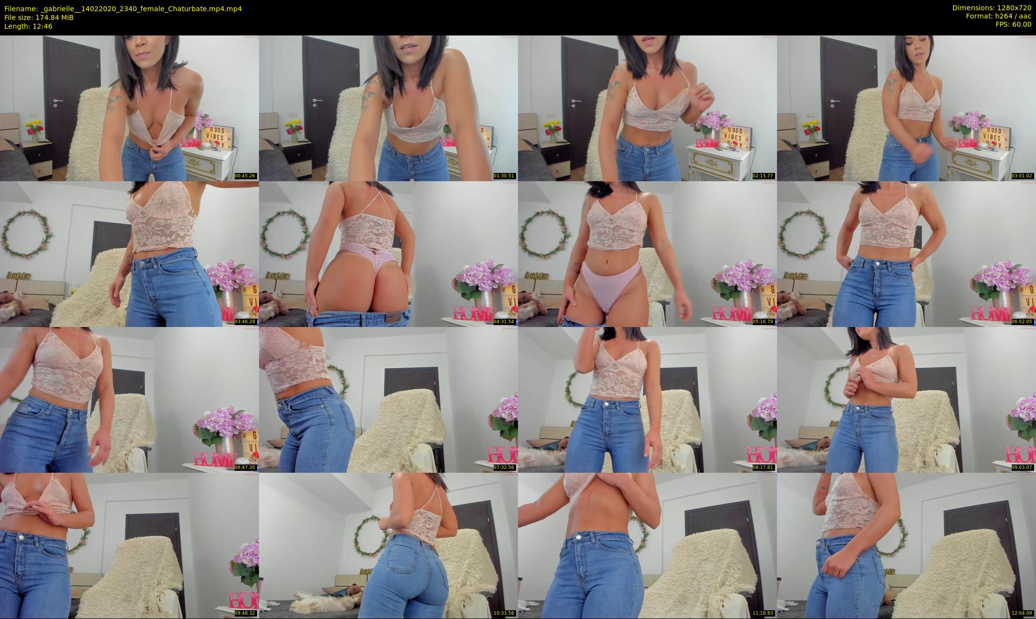 _gabrielle_ — 13 minute Chaturbate female cam show recording, 720p, Feb 14, 2020