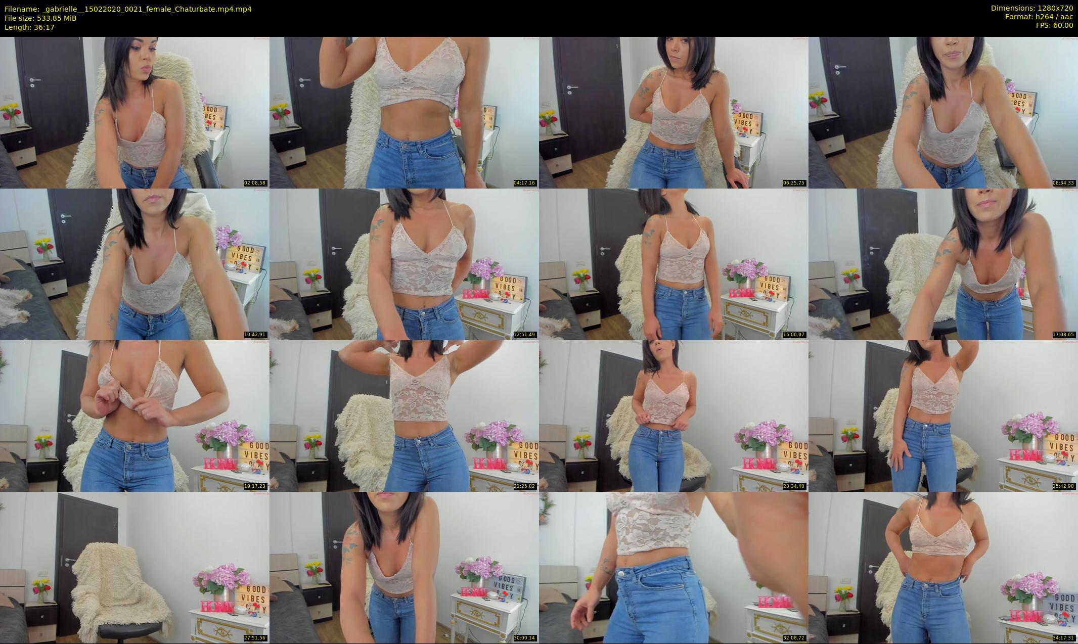 _gabrielle_ — 37 minute Chaturbate female cam show recording, 720p, Feb 15, 2020