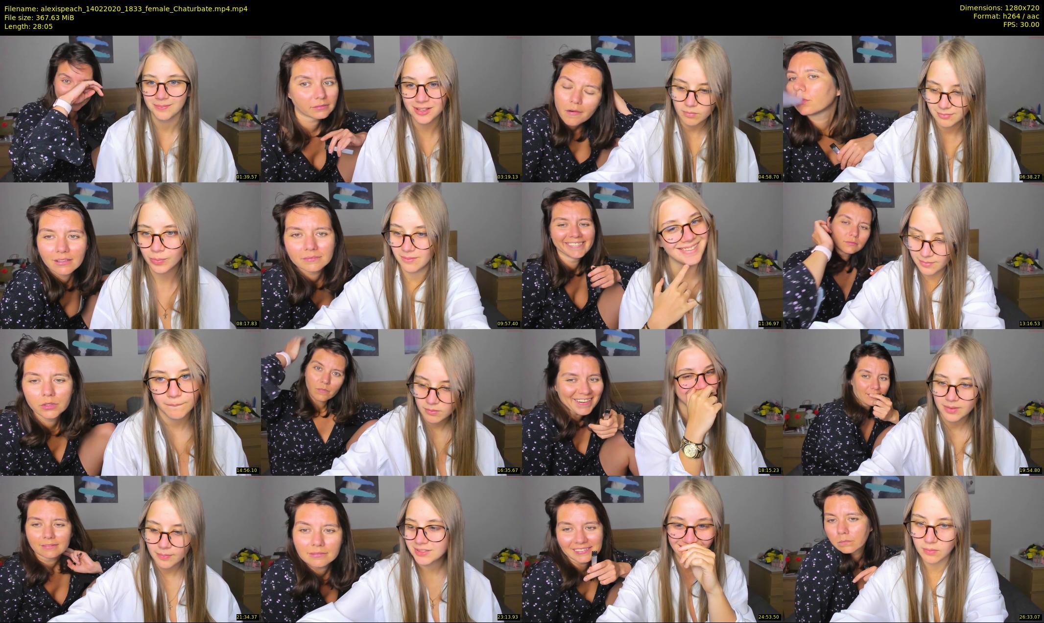 alexispeach — 29 minute Chaturbate female cam show recording, 720p, Feb 14, 2020