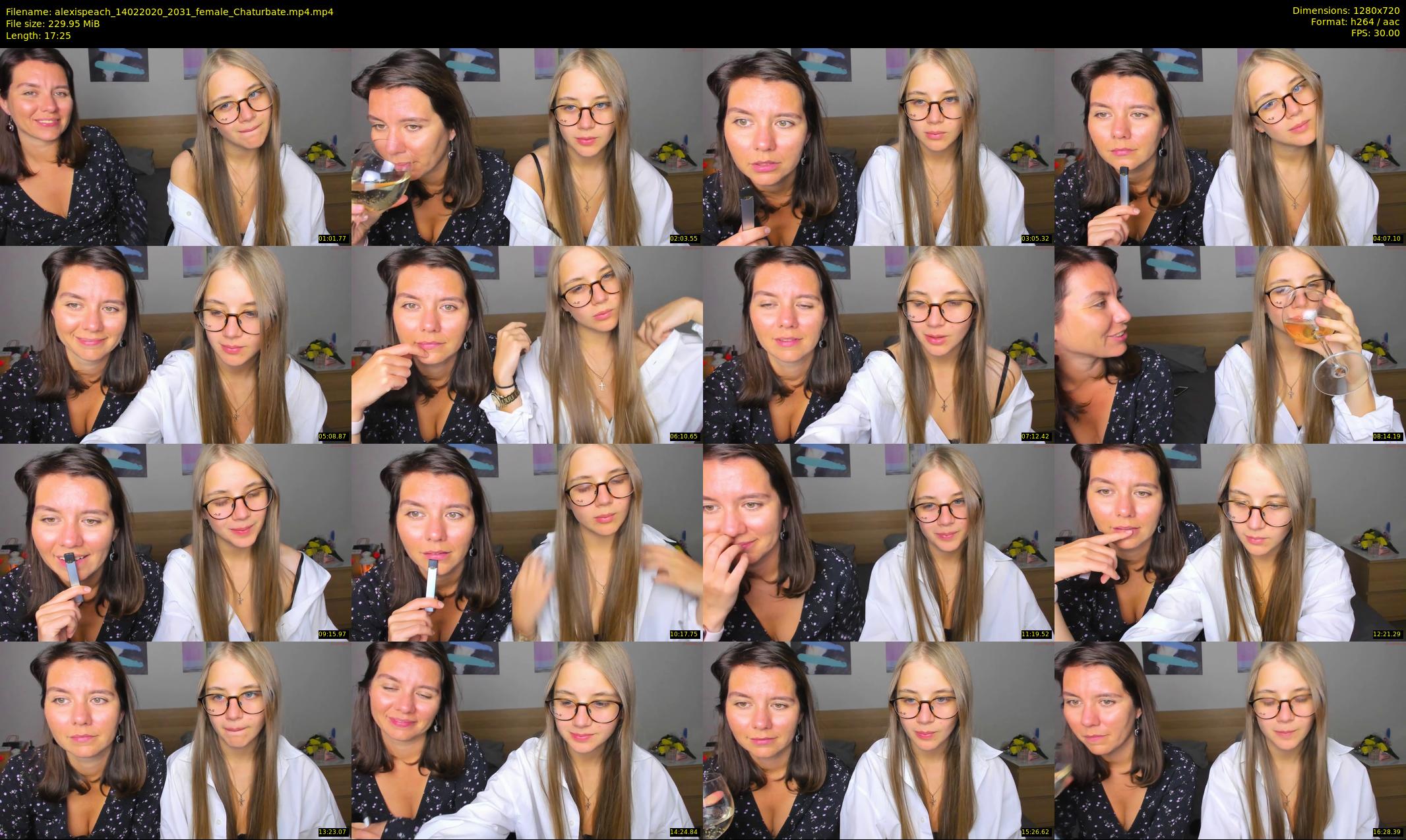 alexispeach — 18 minute Chaturbate female cam show recording, 720p, Feb 14, 2020