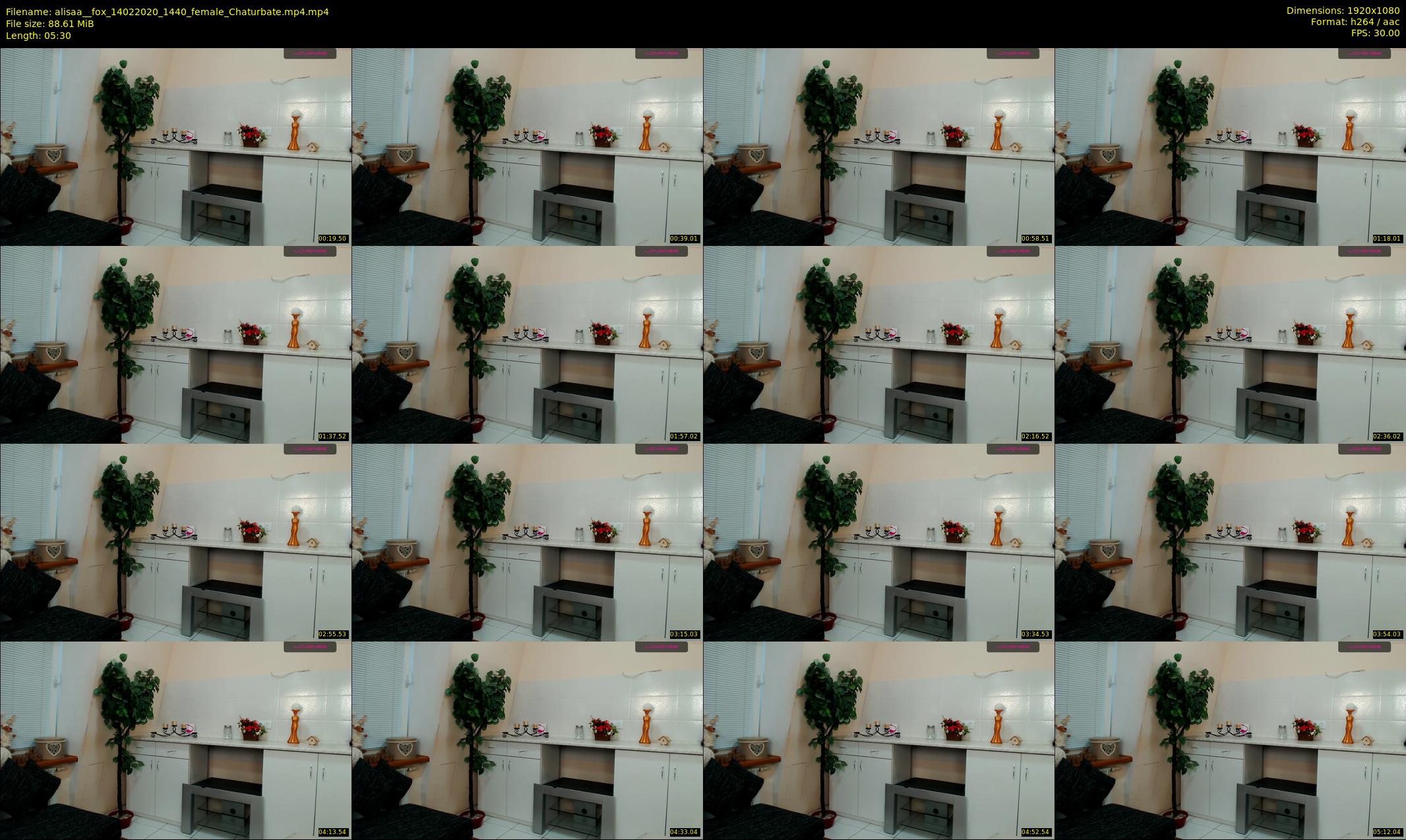 alisaa__fox — 6 minute Chaturbate female cam show recording, 1080p, Feb 14, 2020