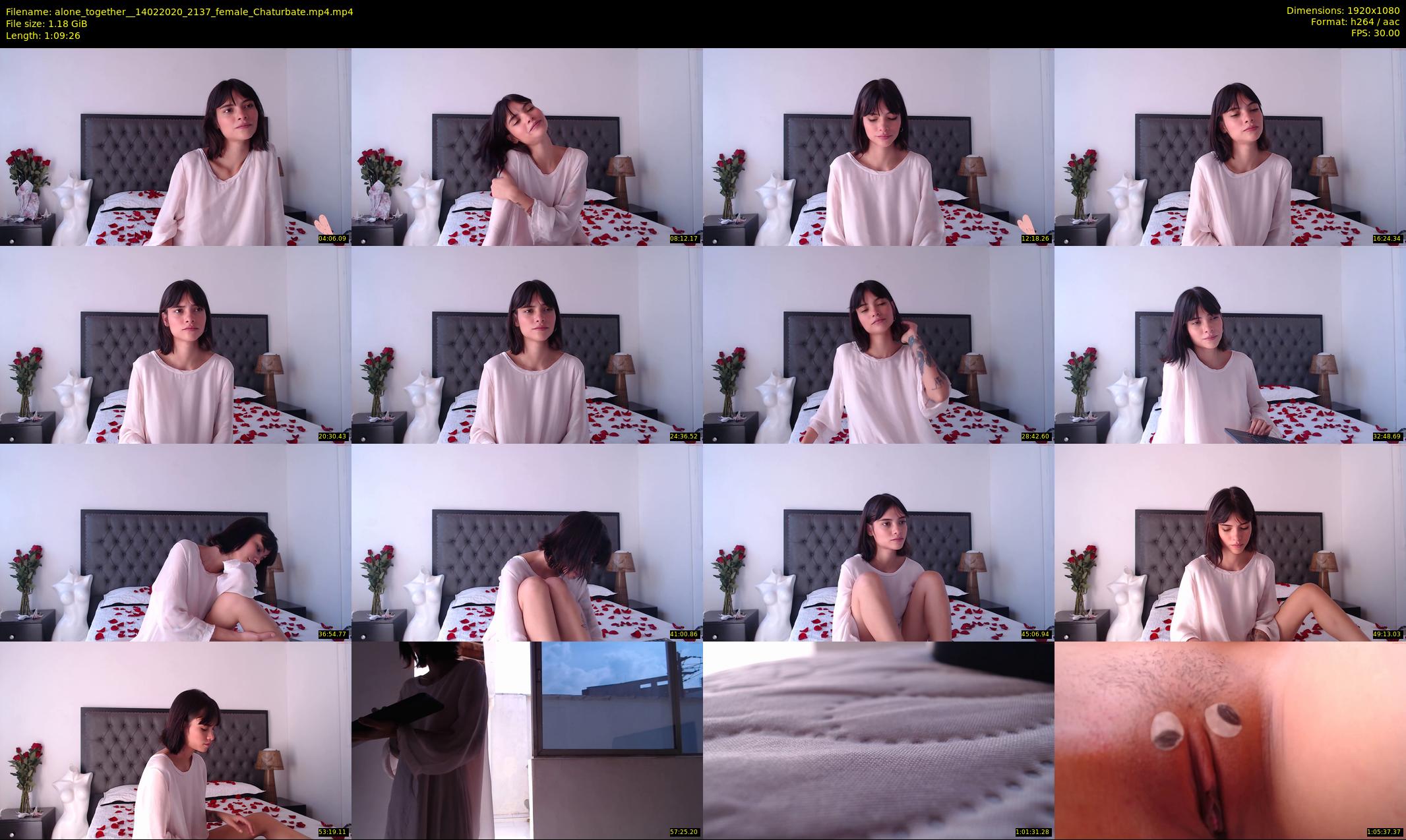 alone_together_ — 70 minute Chaturbate female cam show recording, 1080p, Feb 14, 2020