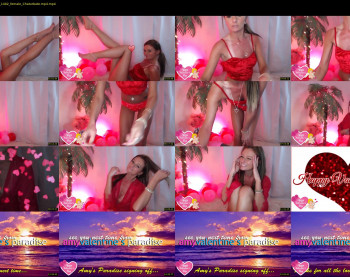 amyvalentine — 18 minute Chaturbate female cam show recording, 1080p, Feb 14, 2020