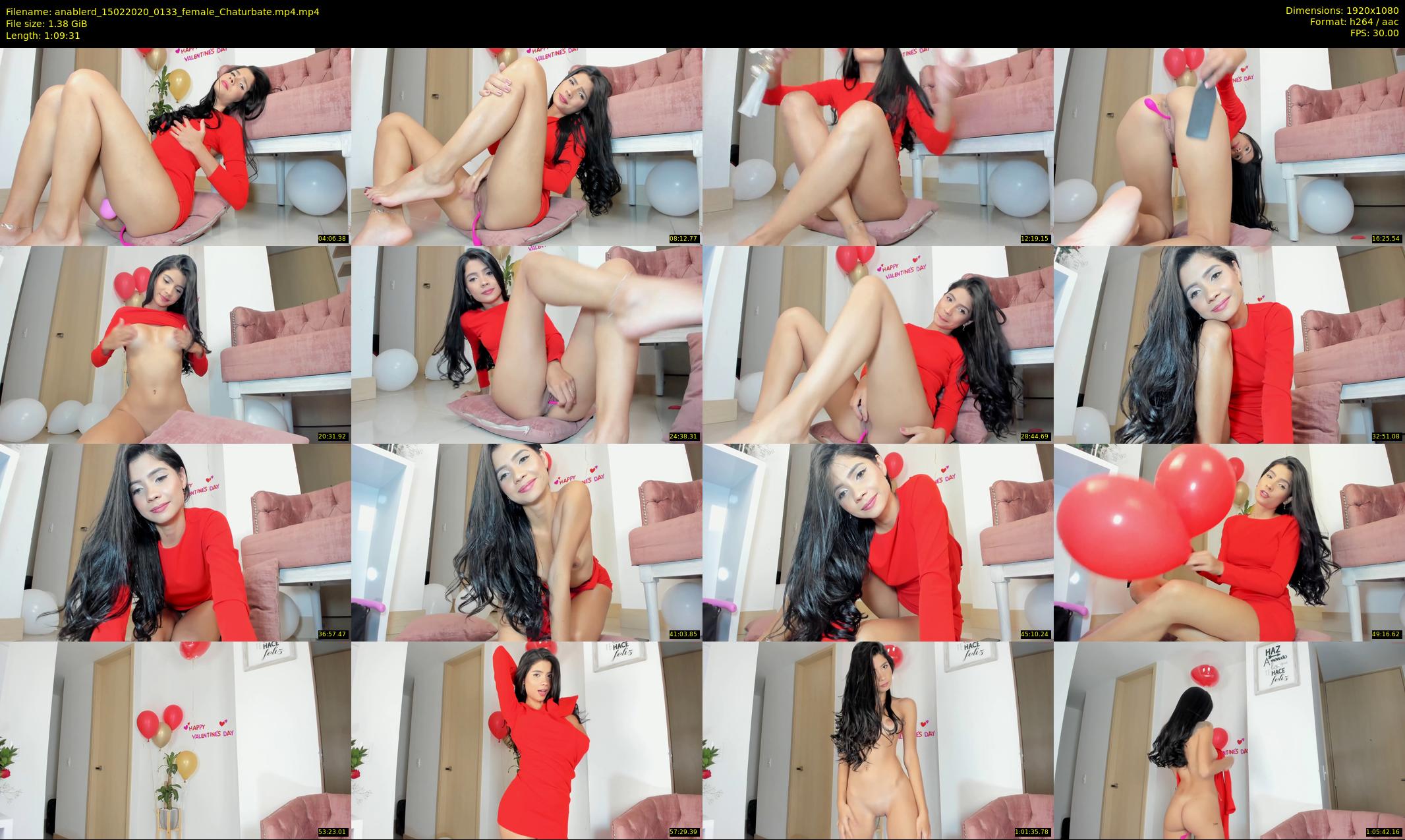 anablerd — 70 minute Chaturbate female cam show recording, 1080p, Feb 15, 2020