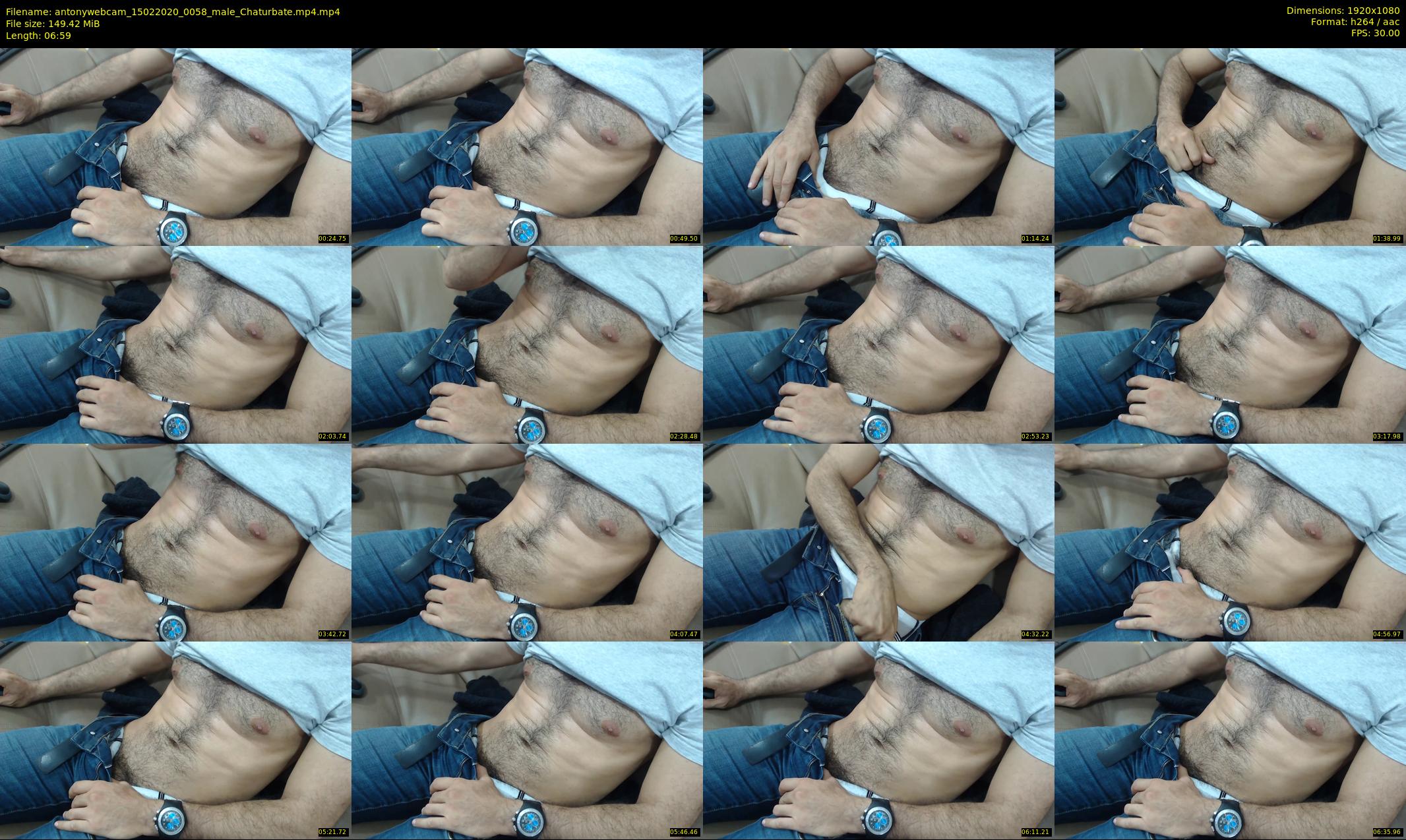 antonywebcam — 7 minute Chaturbate male cam show recording, 1080p, Feb 15, 2020