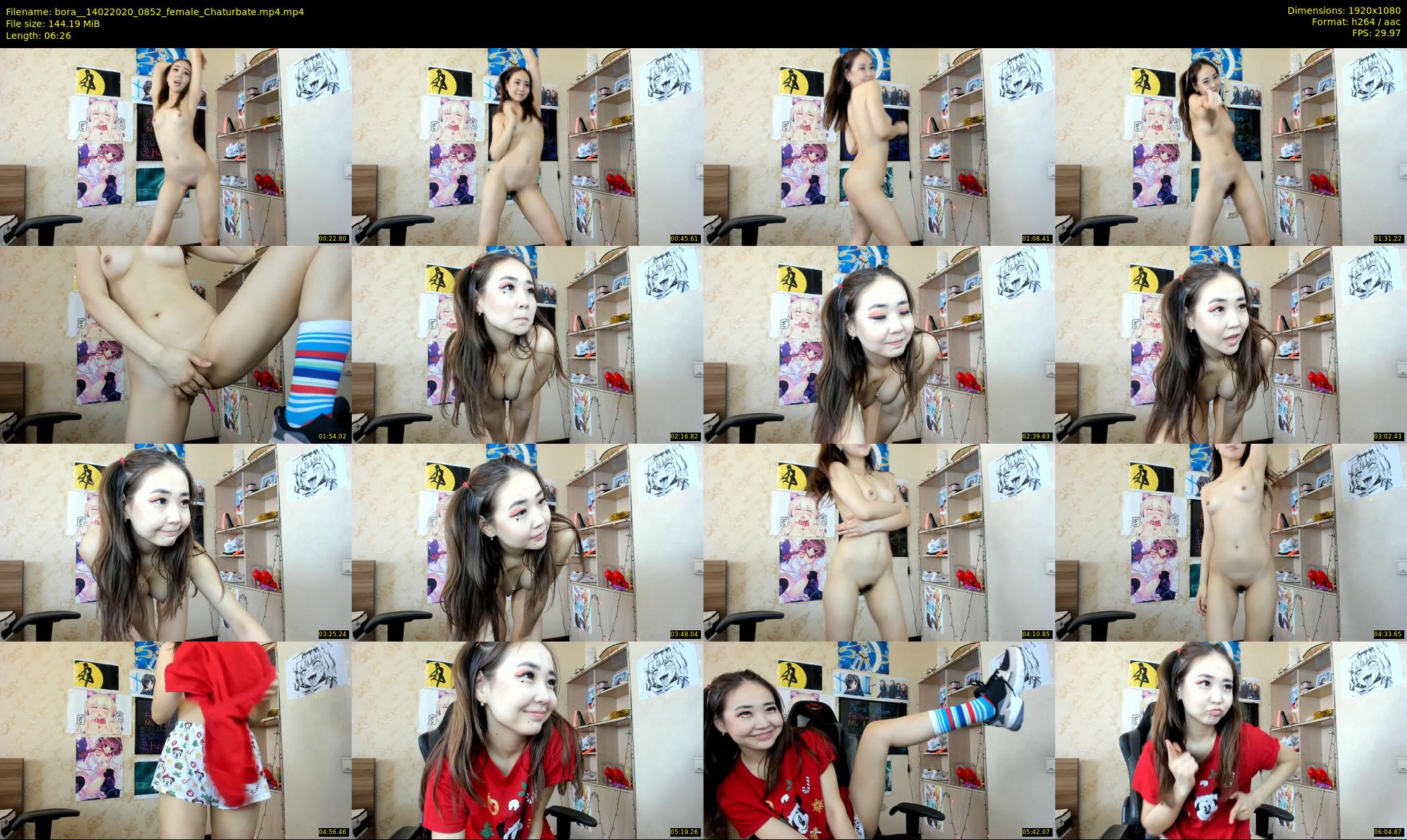 bora_ — 7 minute Chaturbate female cam show recording, 1080p, Feb 14, 2020