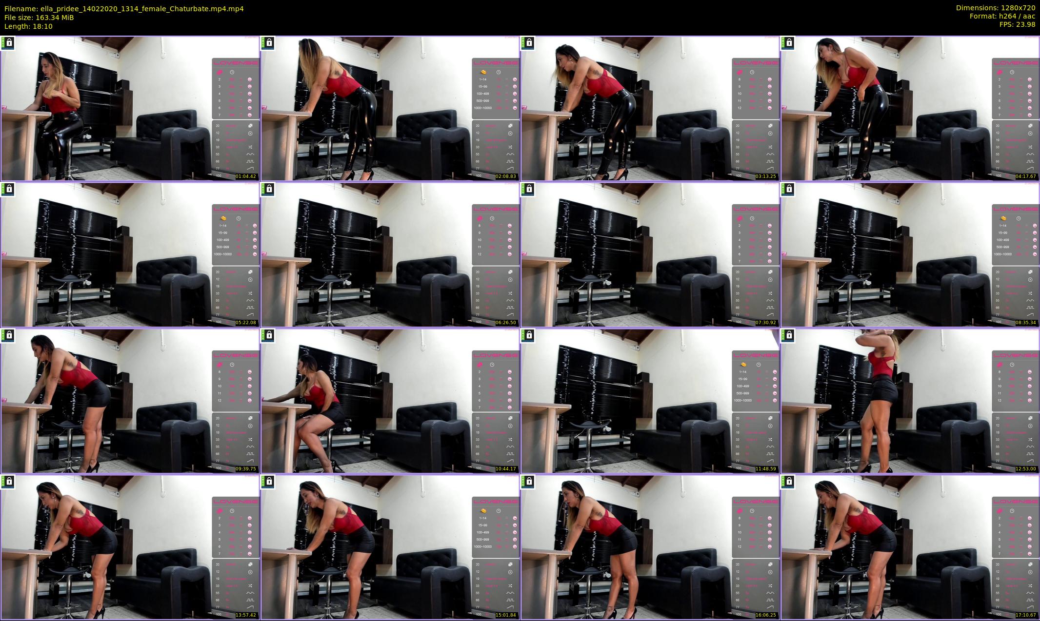 ella_pridee — 19 minute Chaturbate female cam show recording, 720p, Feb 14, 2020
