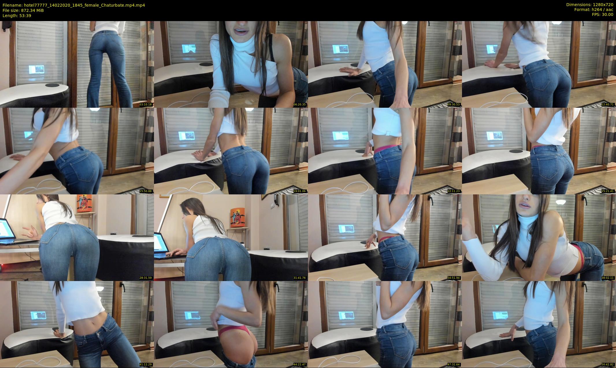 hotel77777 — 54 minute Chaturbate female cam show recording, 720p, Feb 14, 2020