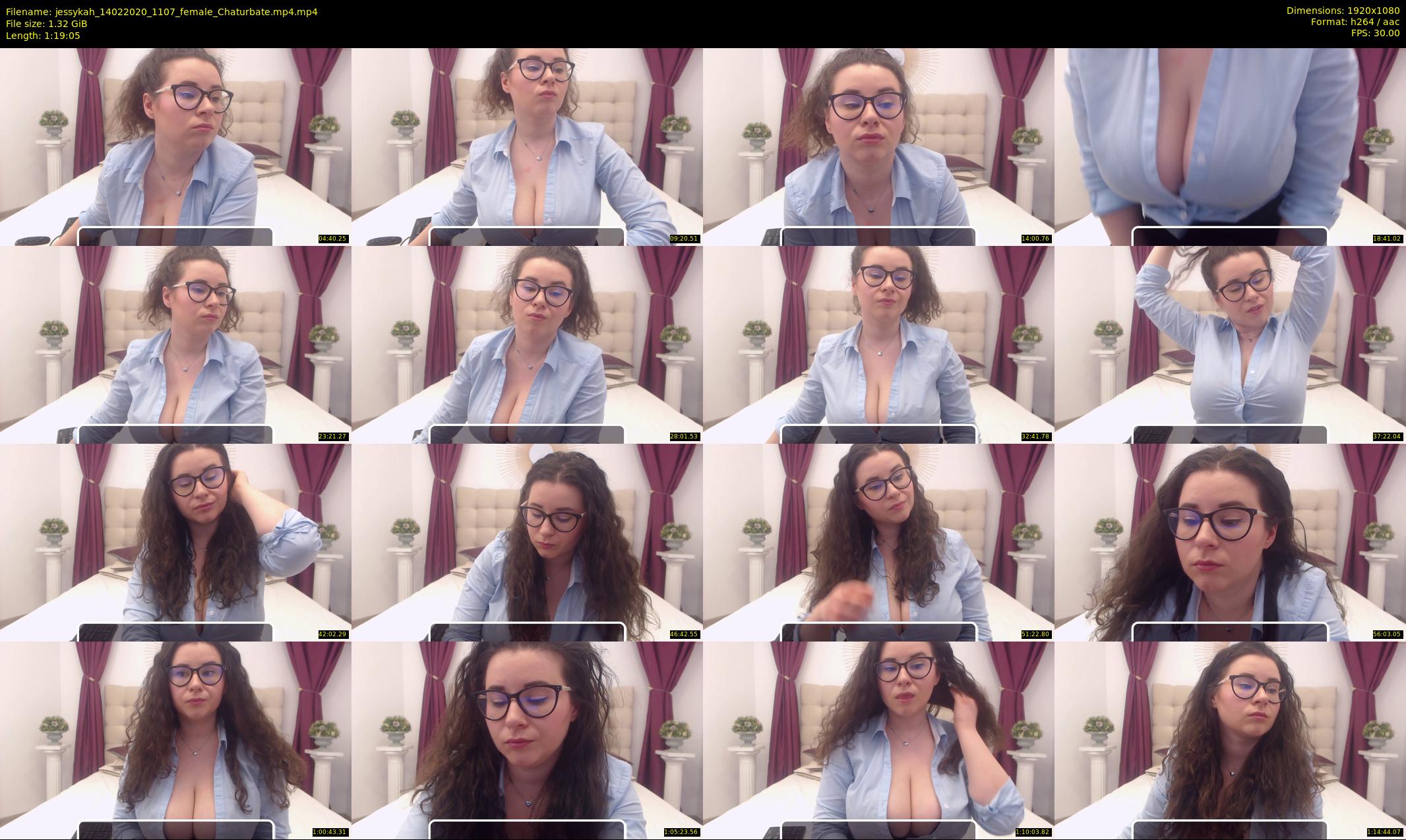 jessykah — 80 minute Chaturbate female cam show recording, 1080p, Feb 14, 2020