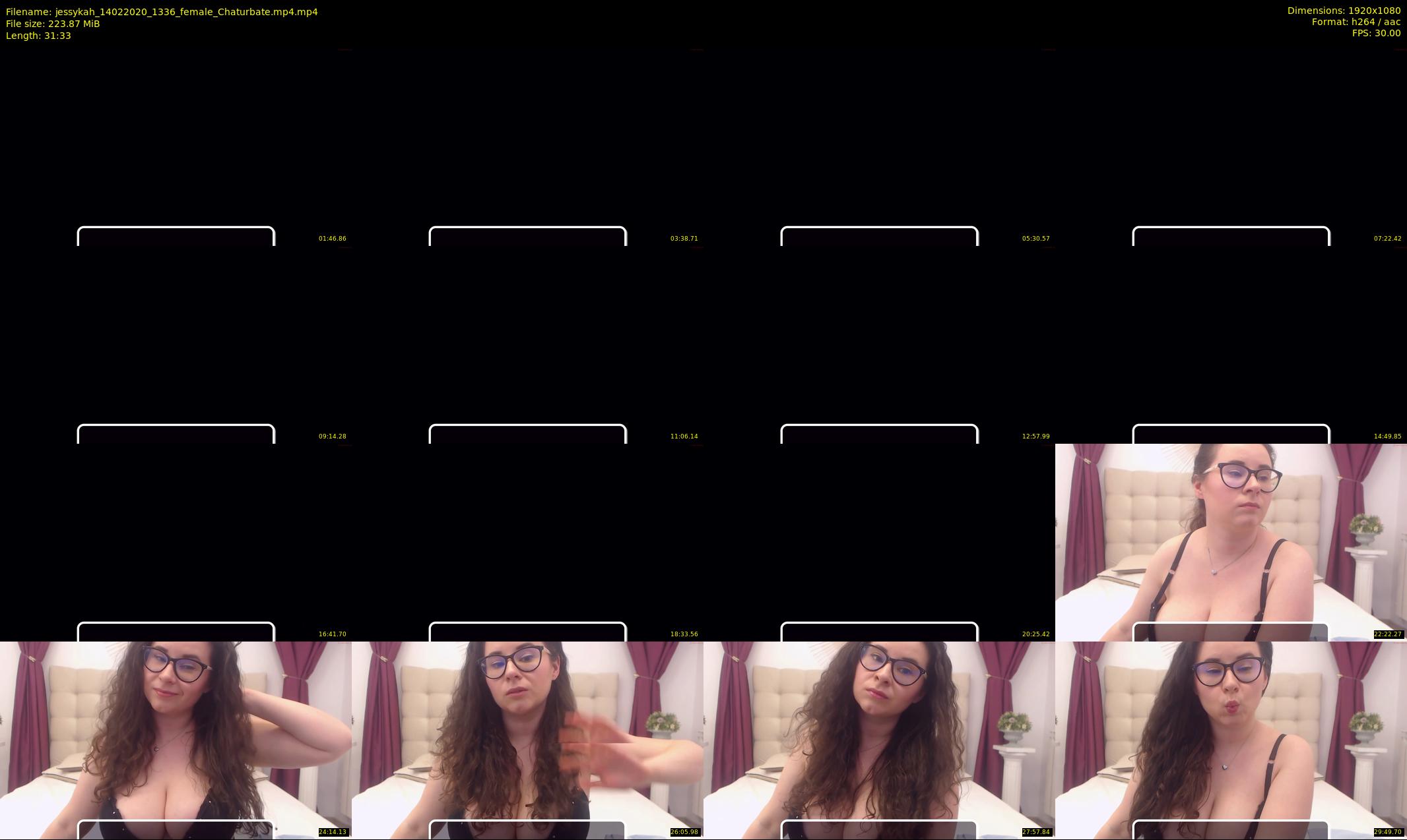 jessykah — 32 minute Chaturbate female cam show recording, 1080p, Feb 14, 2020