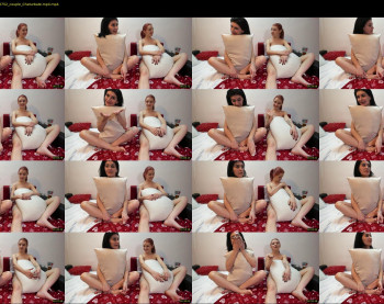 julyaandraul — 4 minute Chaturbate couple cam show recording, 720p, Feb 14, 2020