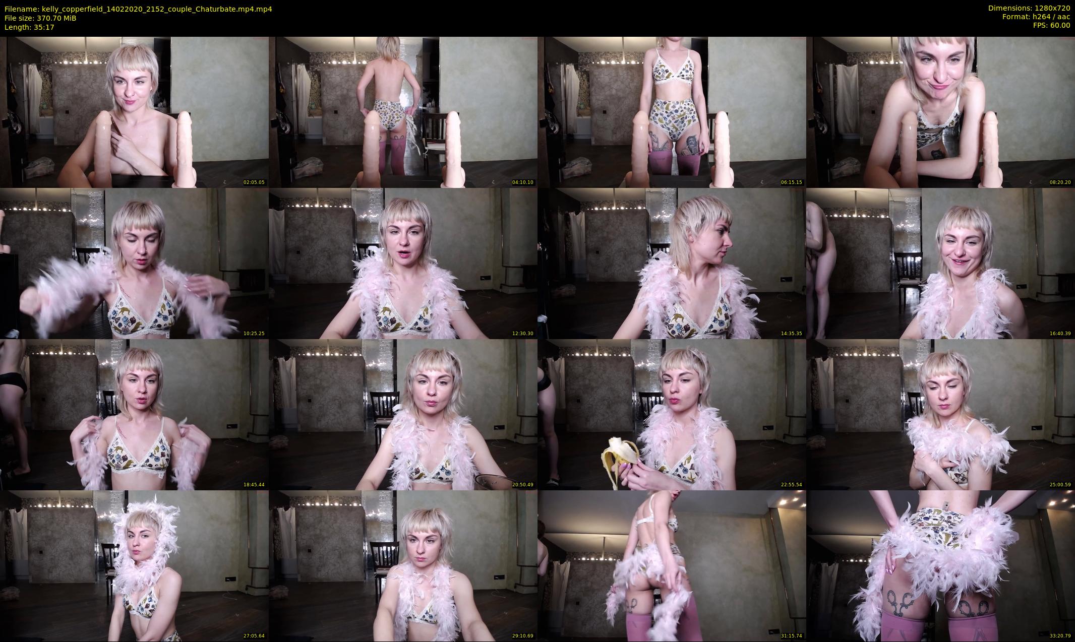 kelly_copperfield — 36 minute Chaturbate female cam show recording, 720p, Feb 14, 2020