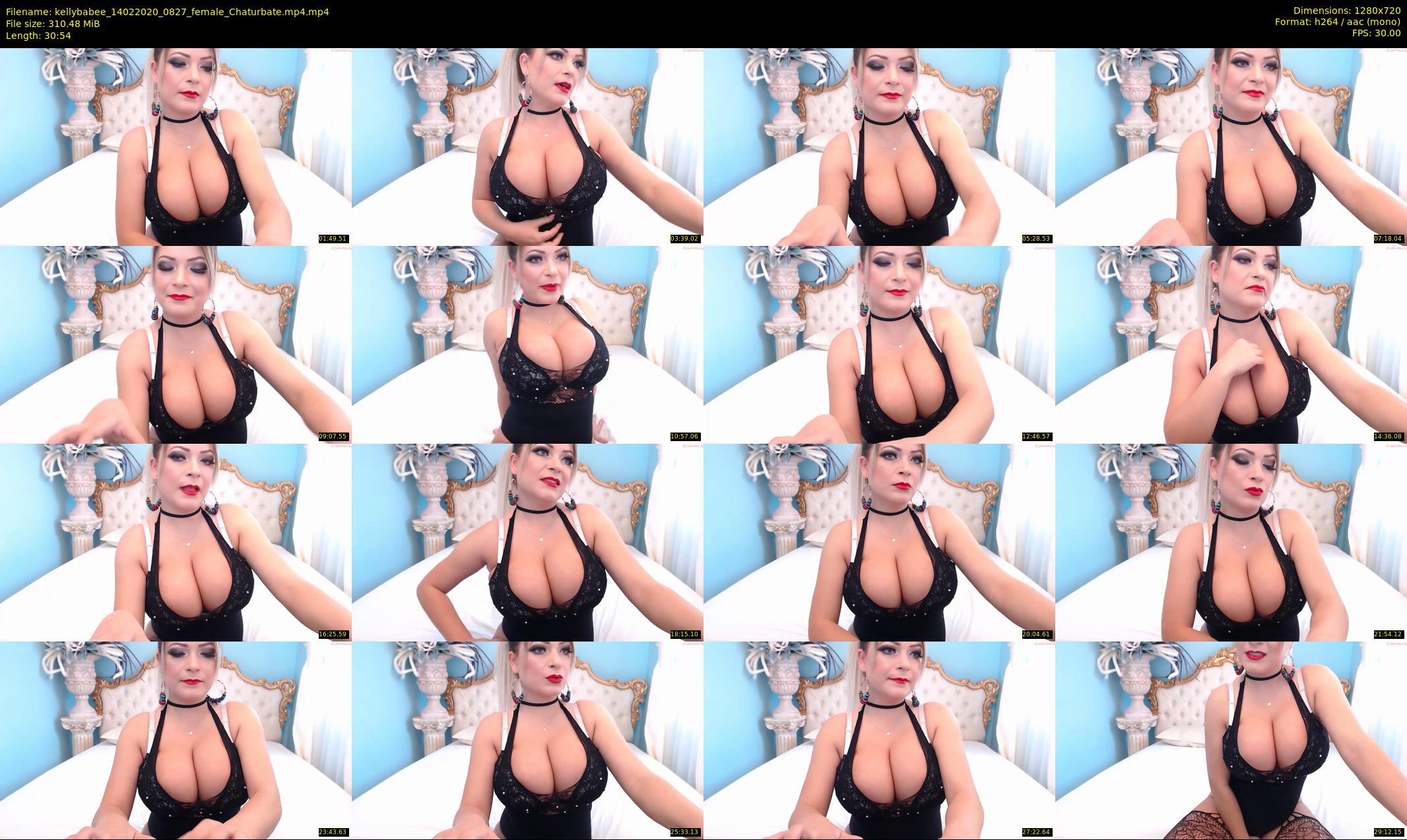 kellybabee — 31 minute Chaturbate female cam show recording, 720p, Feb 14, 2020