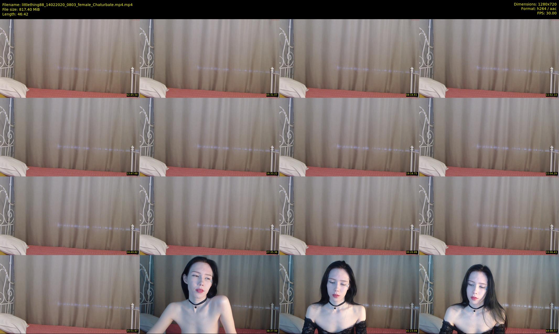 littlething88 — 47 minute Chaturbate female cam show recording, 720p, Feb 14, 2020