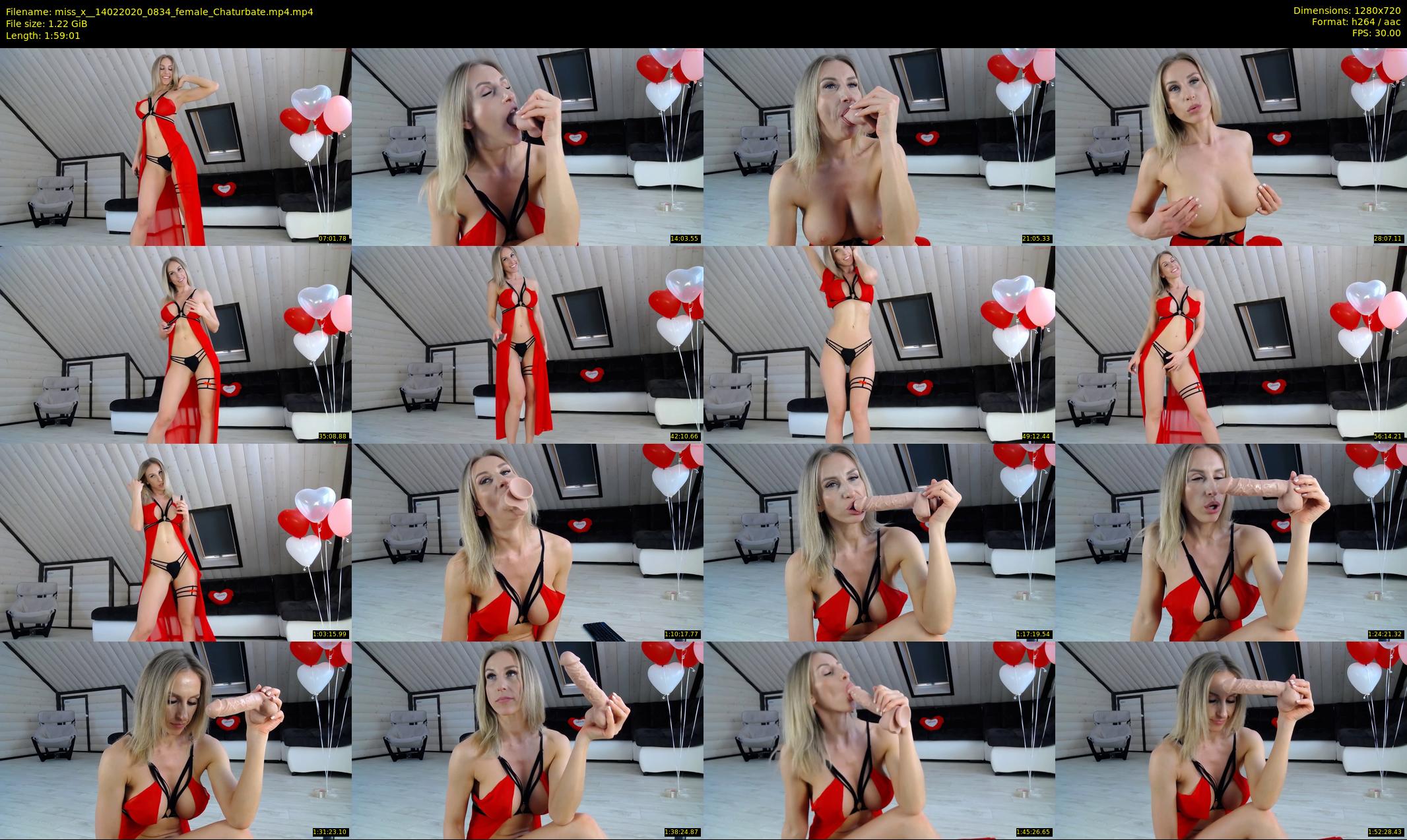 miss_x_ — 120 minute Chaturbate female cam show recording, 720p, Feb 14, 2020