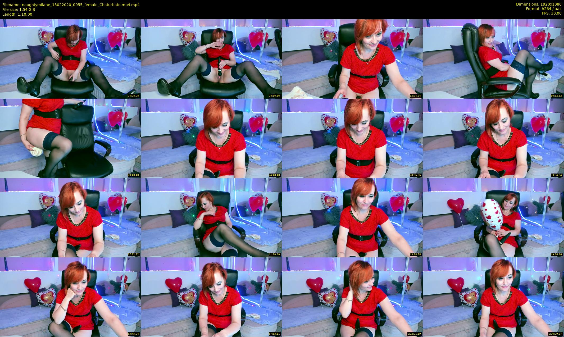 naughtymilane — 70 minute Chaturbate female cam show recording, 1080p, Feb 15, 2020
