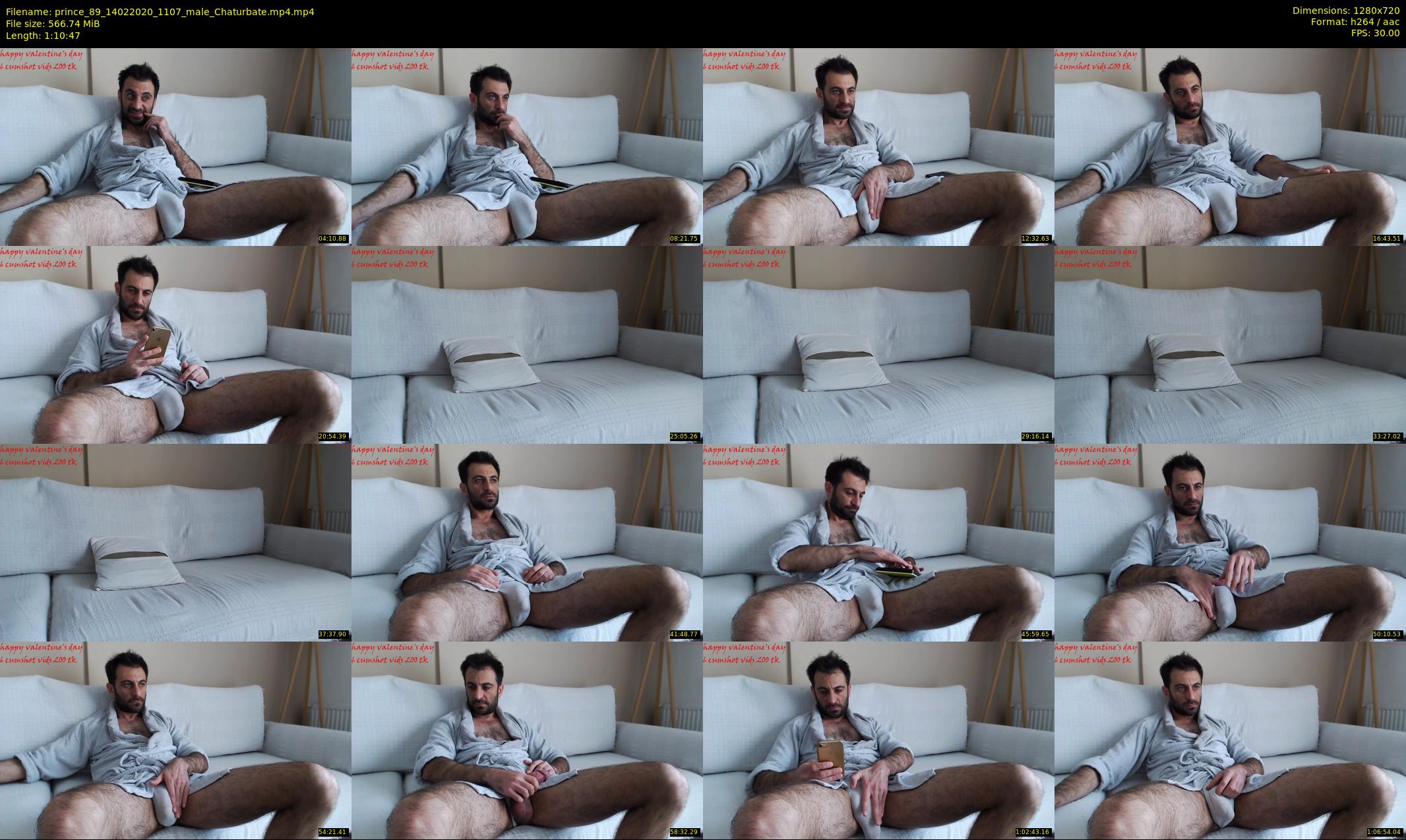 prince_89 — 71 minute Chaturbate male cam show recording, 720p, Feb 14, 2020