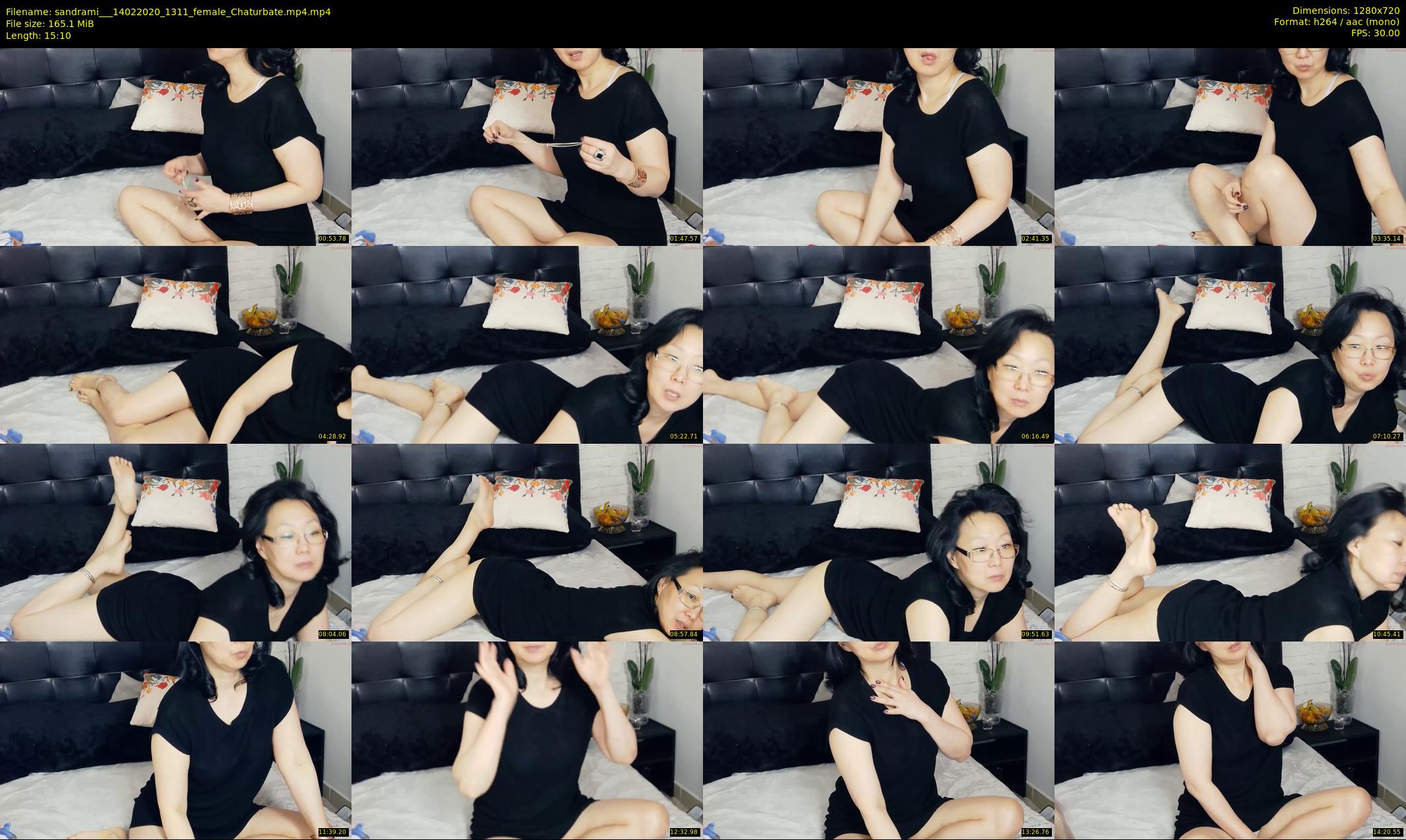 sandrami__ — 16 minute Chaturbate female cam show recording, 720p, Feb 14, 2020