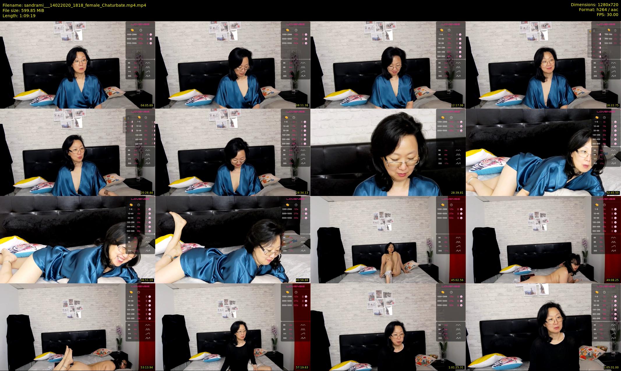 sandrami__ — 70 minute Chaturbate female cam show recording, 720p, Feb 14, 2020
