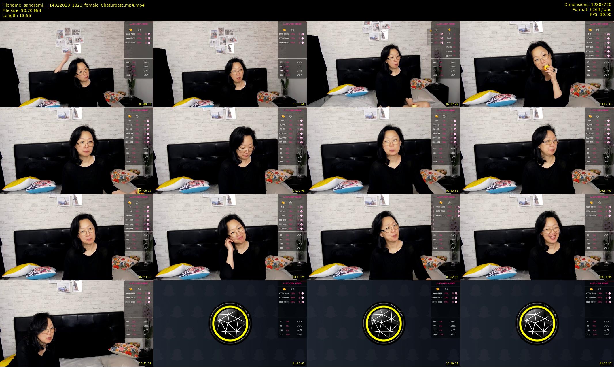 sandrami__ — 14 minute Chaturbate female cam show recording, 720p, Feb 14, 2020