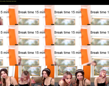 saraomega — 36 minute Chaturbate couple cam show recording, 720p, Feb 14, 2020