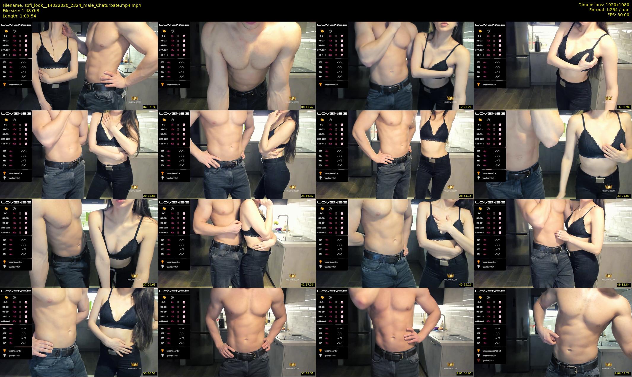 sofi_look_ — 70 minute Chaturbate couple cam show recording, 1080p, Feb 14, 2020