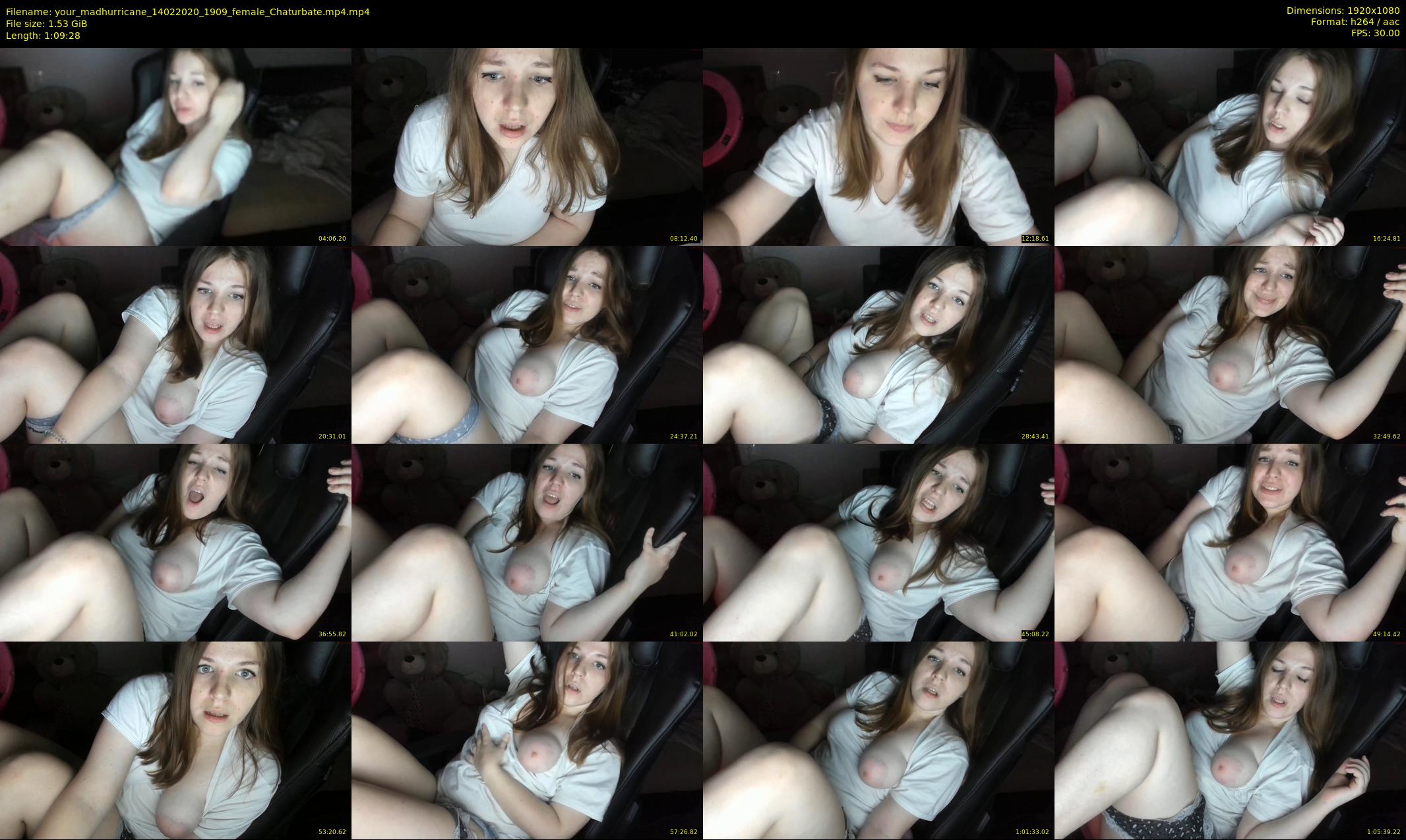 your_madhurricane — 70 minute Chaturbate female cam show recording, 1080p, Feb 14, 2020