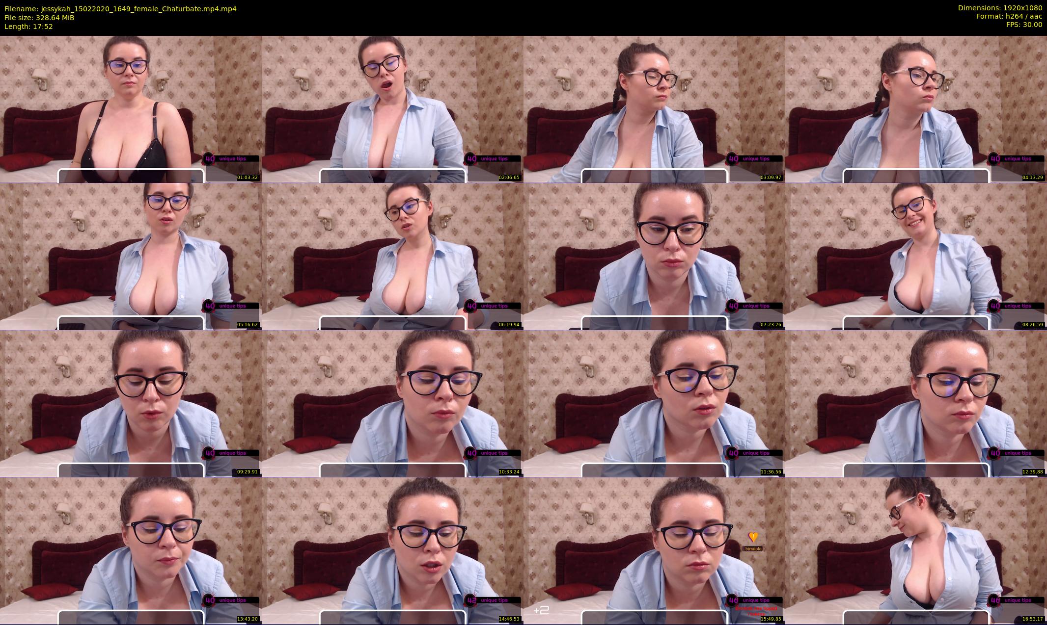 jessykah — 18 minute Chaturbate female cam show recording, 1080p, Feb 15, 2020