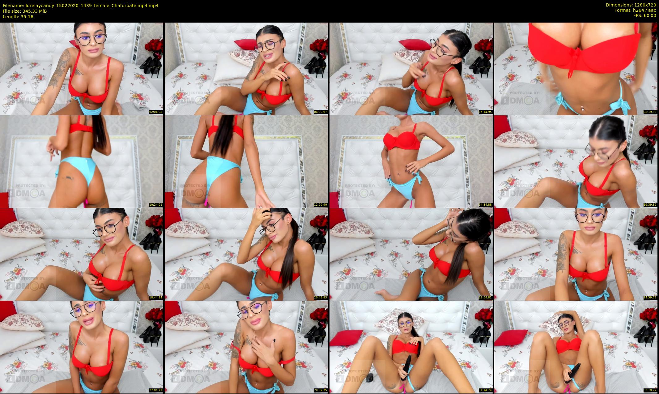 lorelaycandy — 36 minute Chaturbate female cam show recording, 720p, Feb 15, 2020