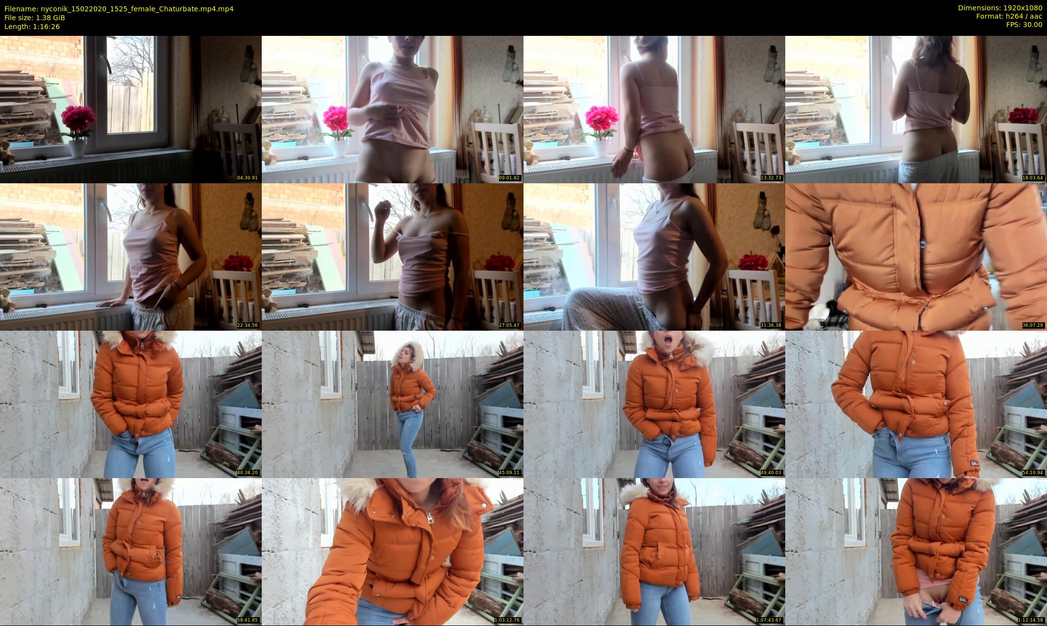 nyconik — 77 minute Chaturbate female cam show recording, 1080p, Feb 15, 2020