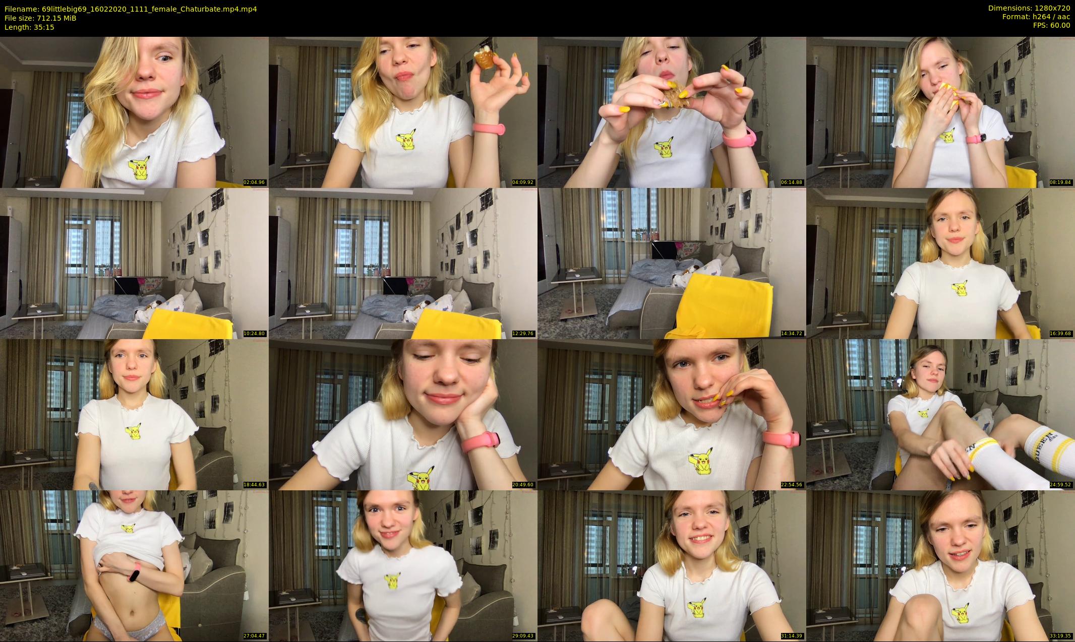69littlebig69 — 36 minute Chaturbate couple cam show recording, 720p, Feb 16, 2020