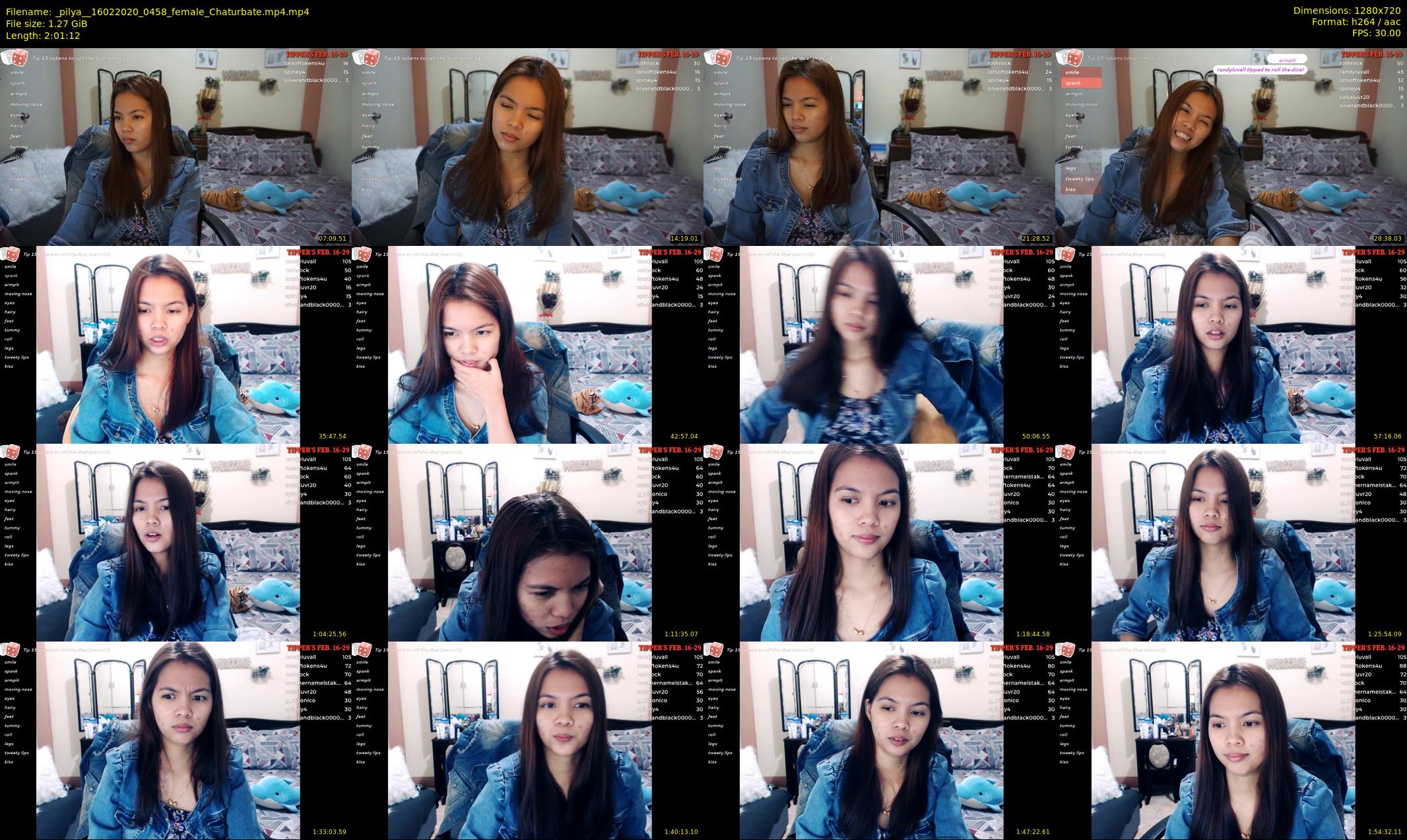 _pilya_ — 122 minute Chaturbate female cam show recording, 720p, Feb 16, 2020
