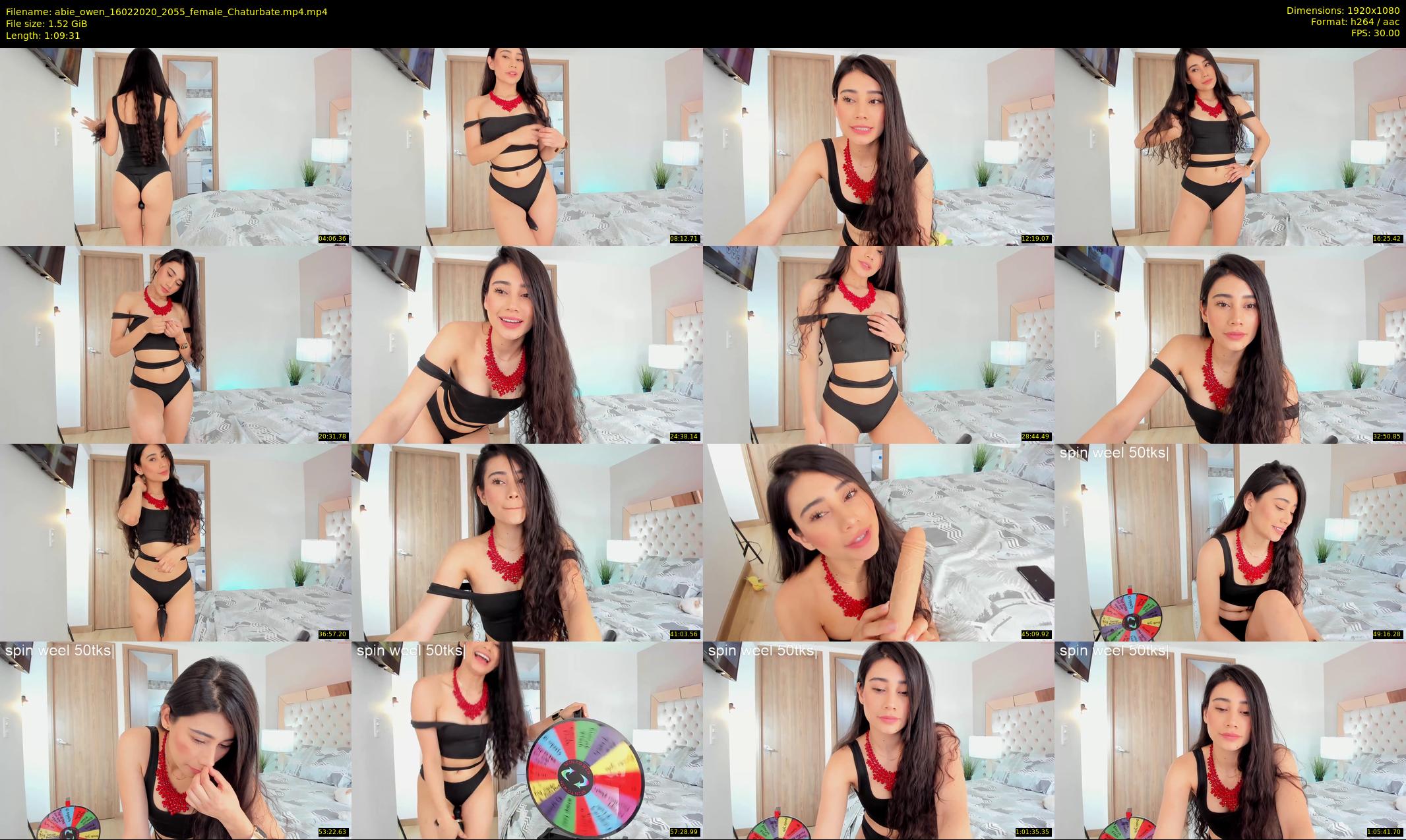 abie_owen — 70 minute Chaturbate female cam show recording, 1080p, Feb 16, 2020