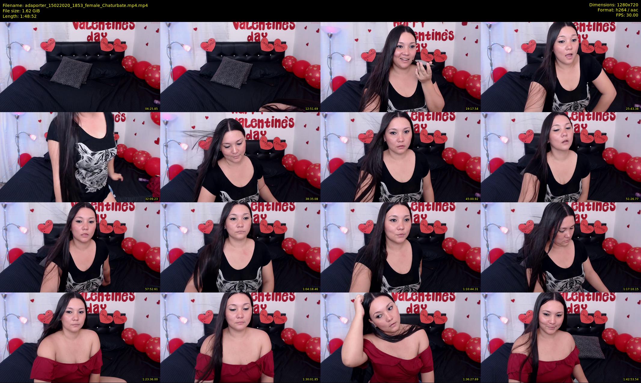 adaporter — 109 minute Chaturbate female cam show recording, 720p, Feb 15, 2020
