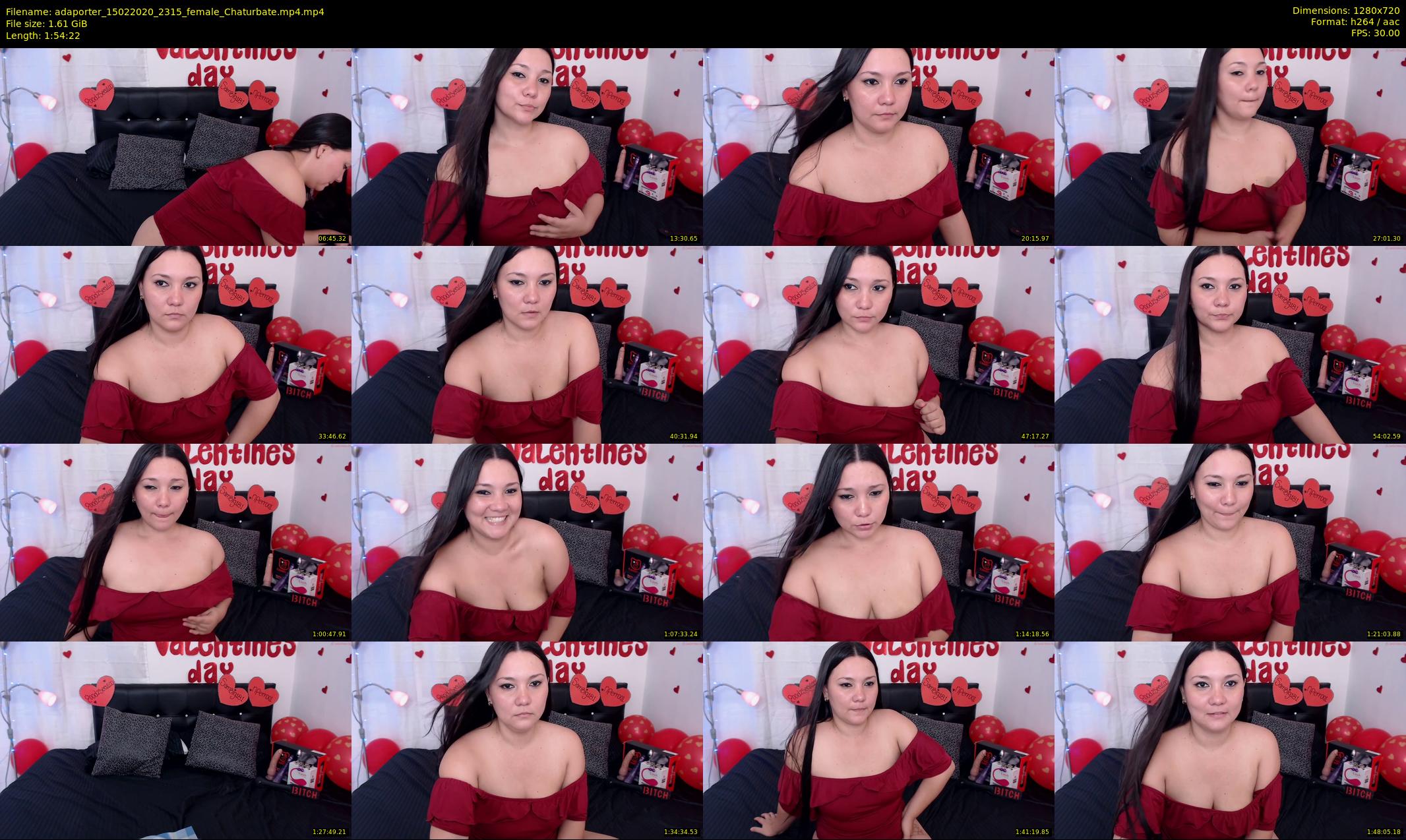 adaporter — 115 minute Chaturbate female cam show recording, 720p, Feb 15, 2020