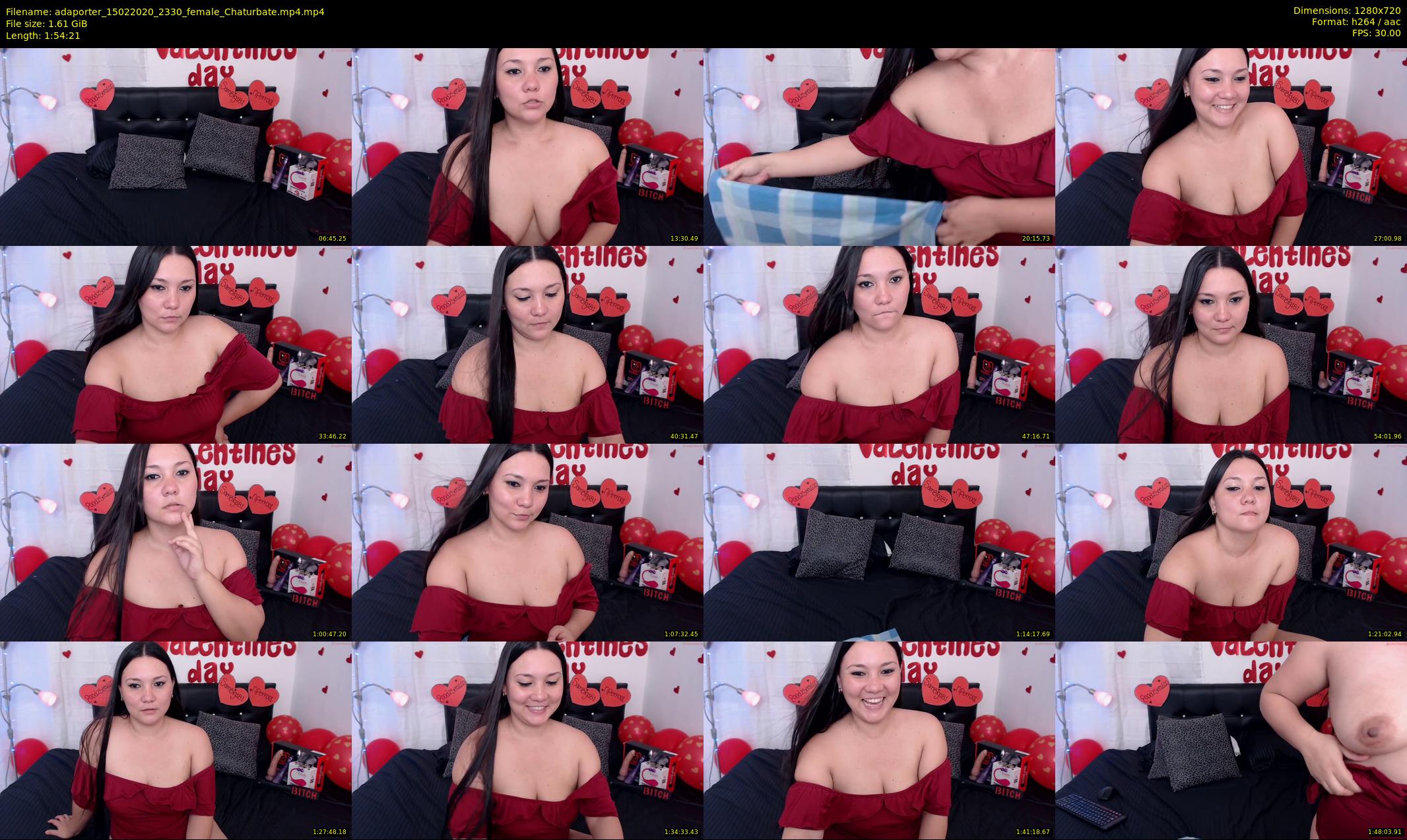 adaporter — 115 minute Chaturbate female cam show recording, 720p, Feb 15, 2020