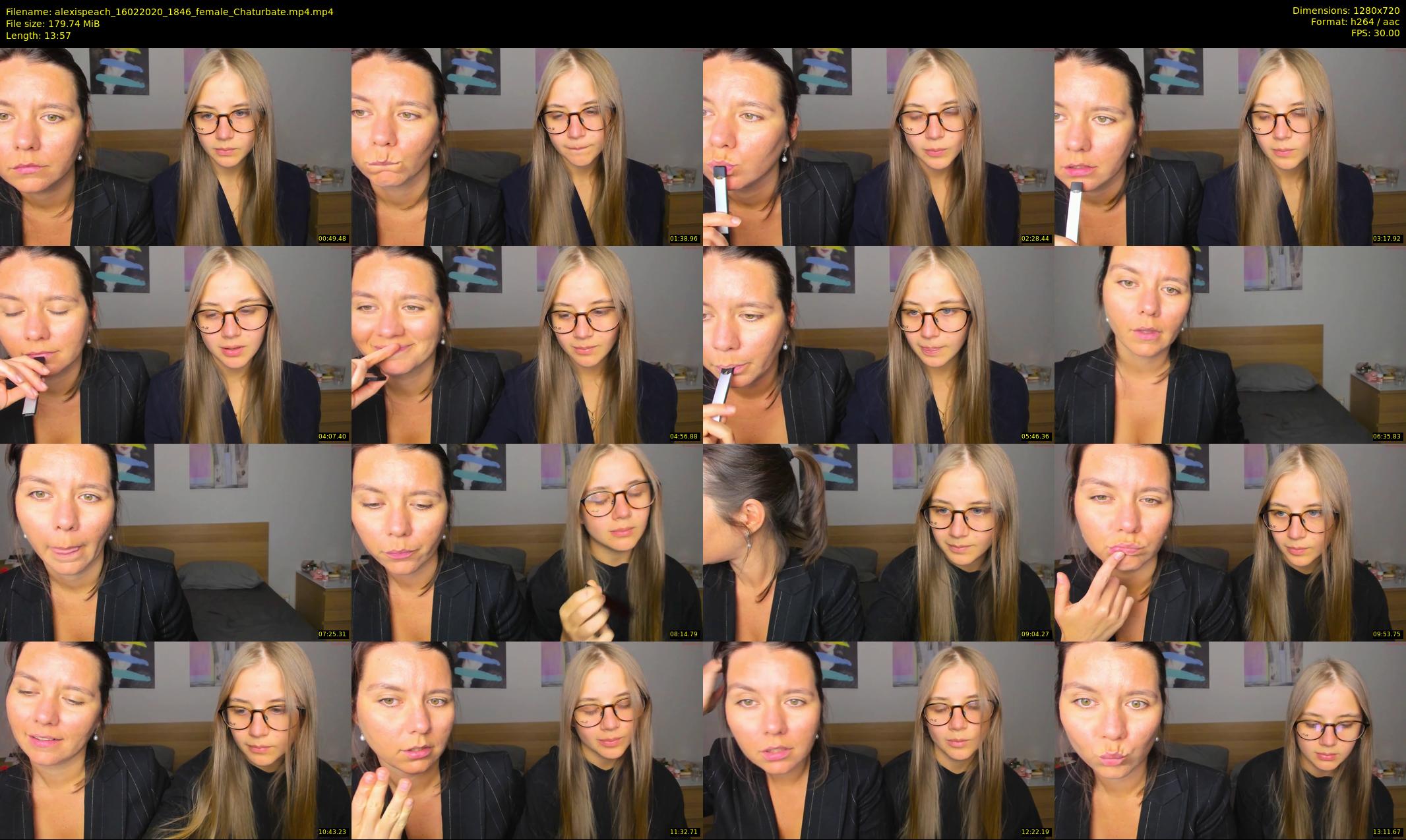 alexispeach — 14 minute Chaturbate female cam show recording, 720p, Feb 16, 2020