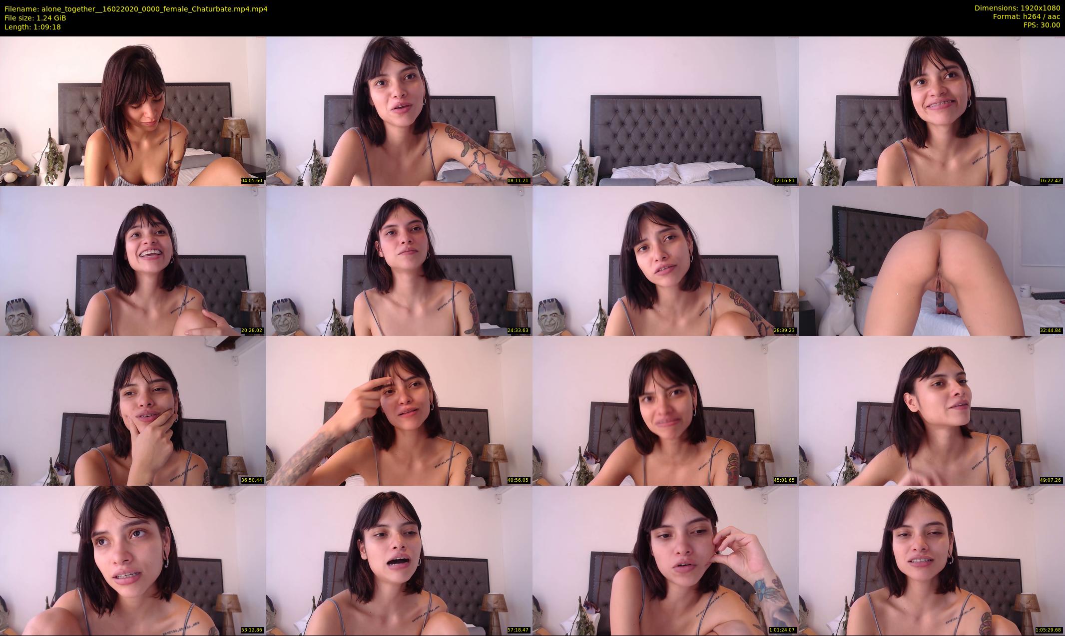 alone_together_ — 70 minute Chaturbate female cam show recording, 1080p, Feb 16, 2020